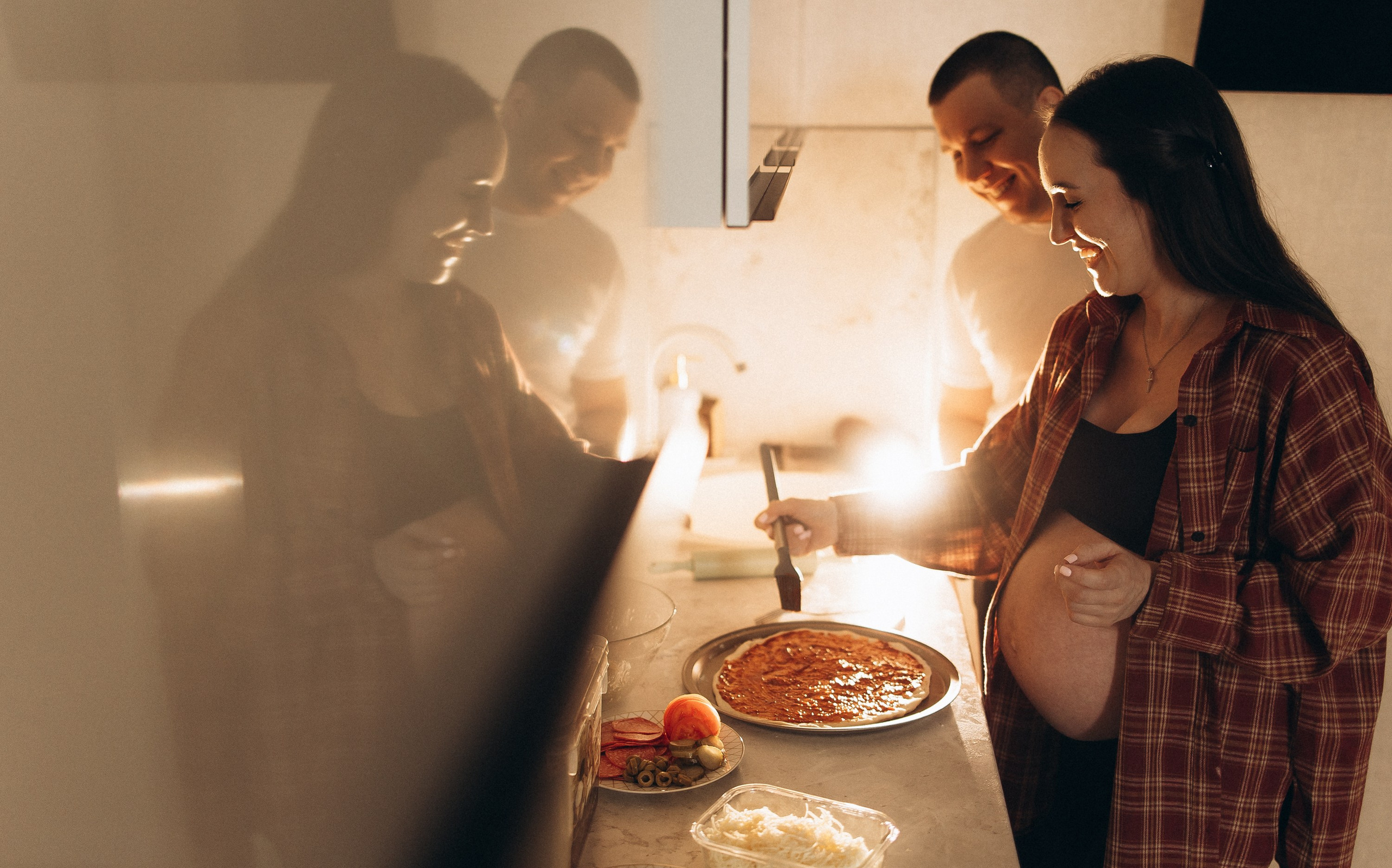 Гриша и Настя — домашняя съёмка. Семейный фотограф в Краснодаре Храмова Анна