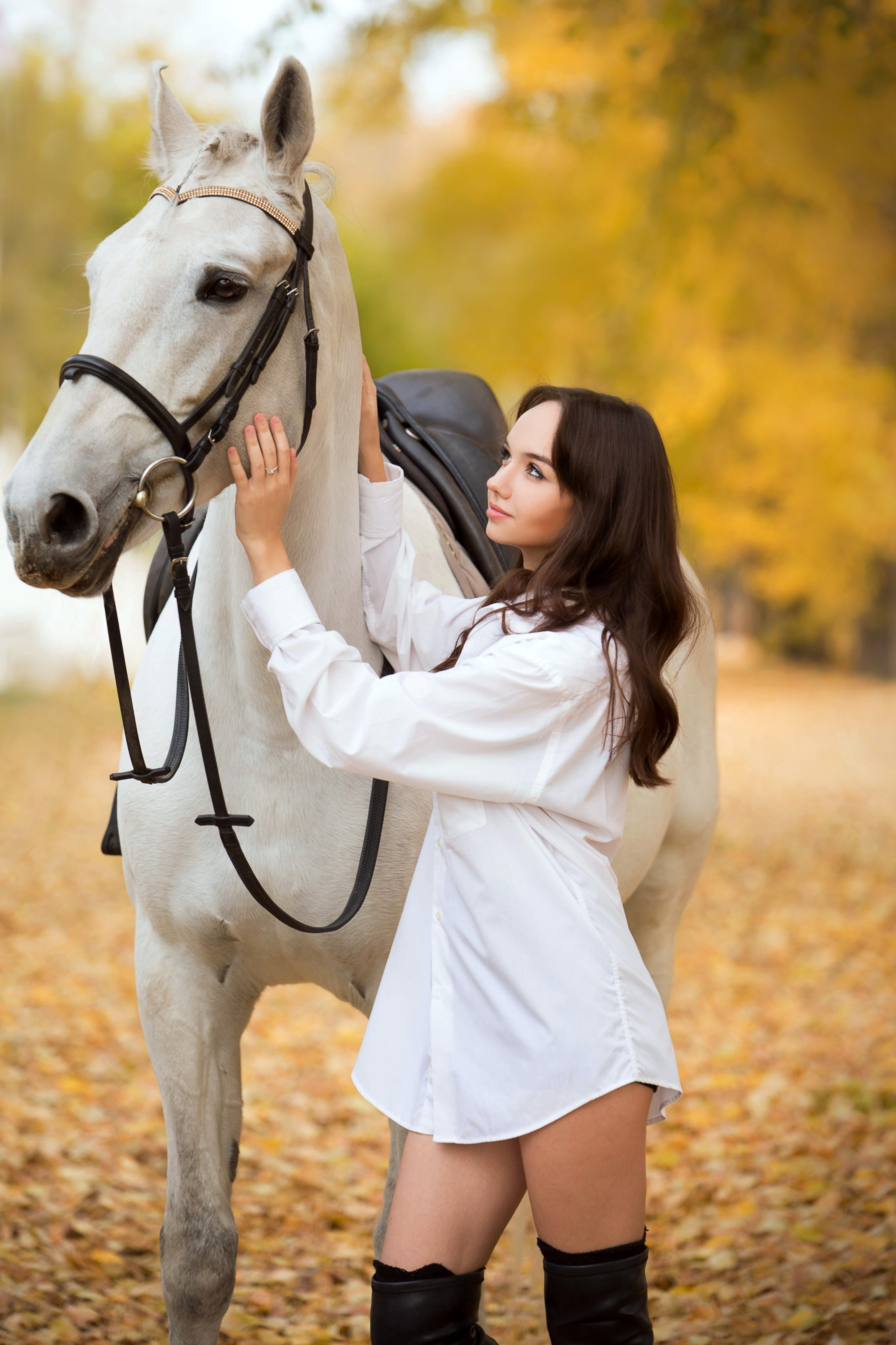 Зина и Пэрис. Конный фотограф в Красноярске — Любовь Похабова