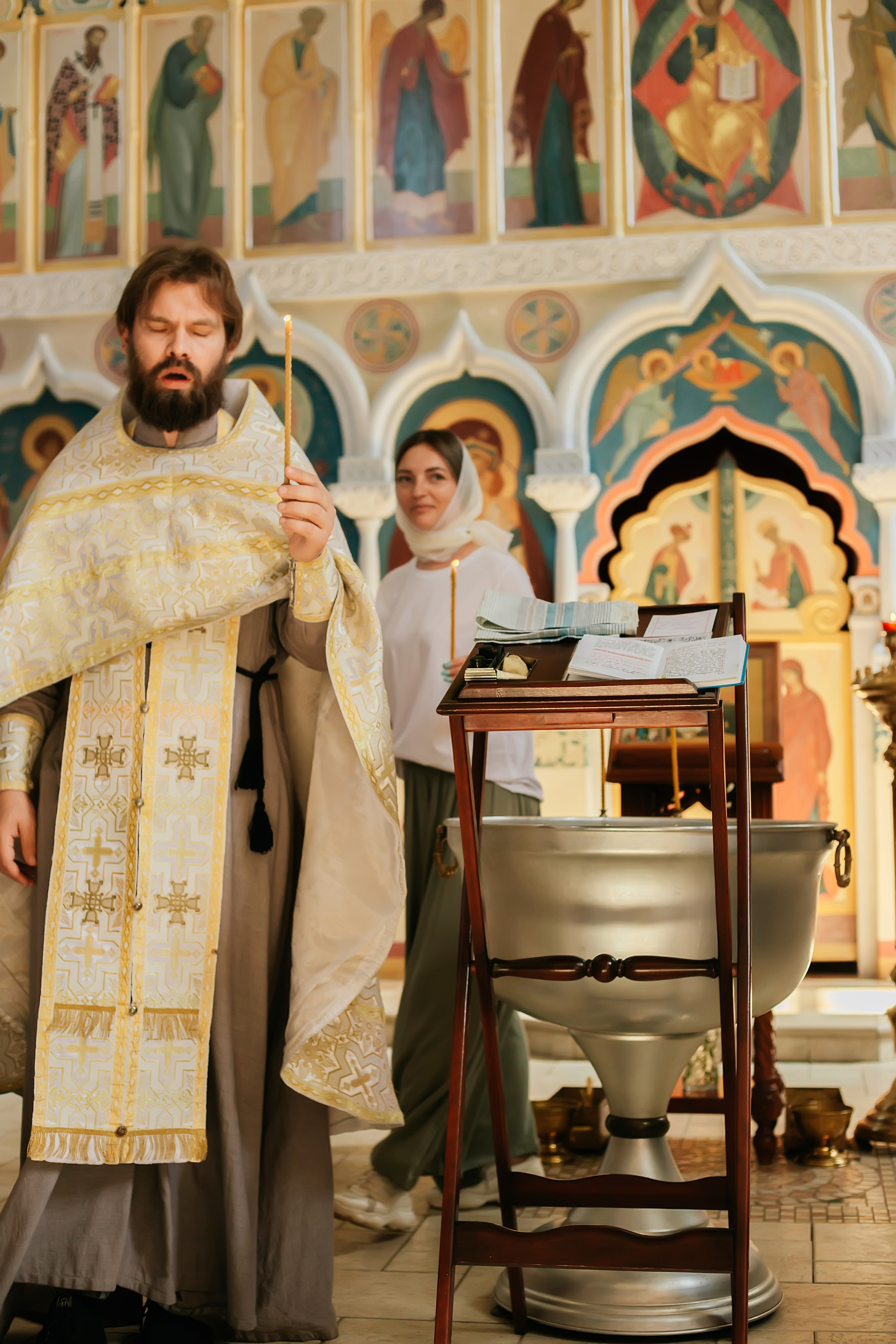 Крещение Валерии. Школьный и детский фотограф Старожилово