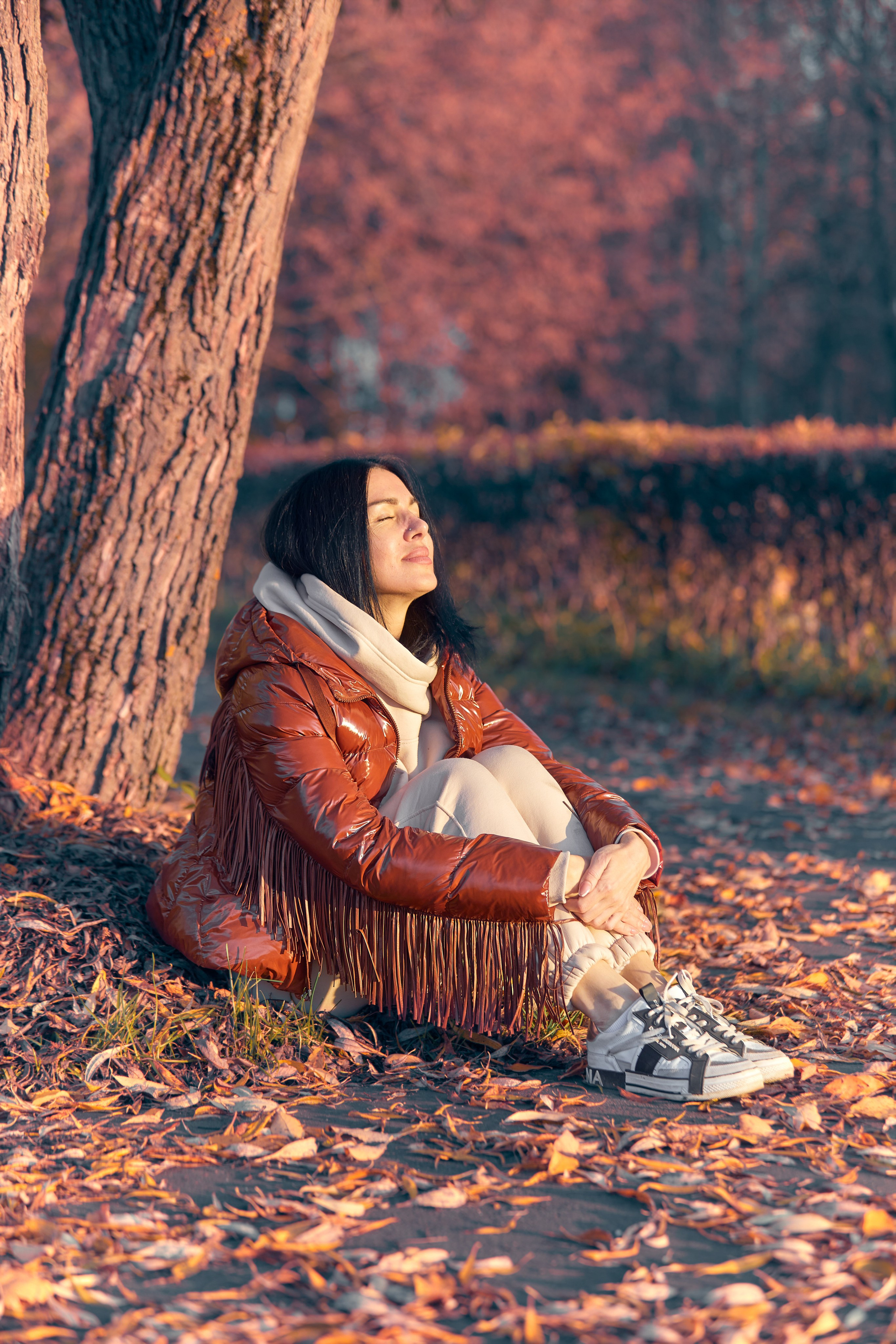 Юля Портрет — парк победы. Фотограф Михаил Коган — Москва 89267284460
