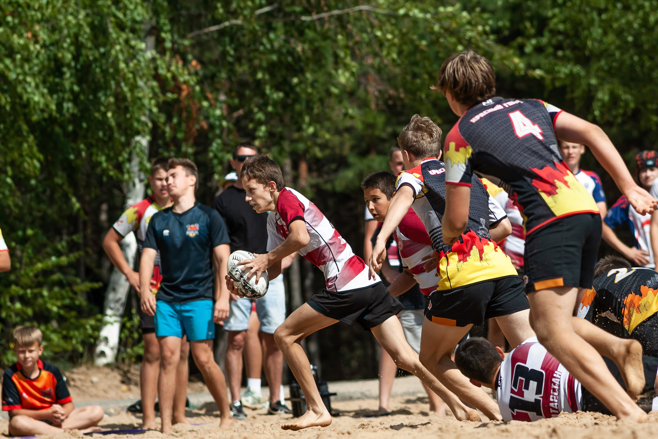 «Кубок «Молота» по пляжному Регби. Фотография