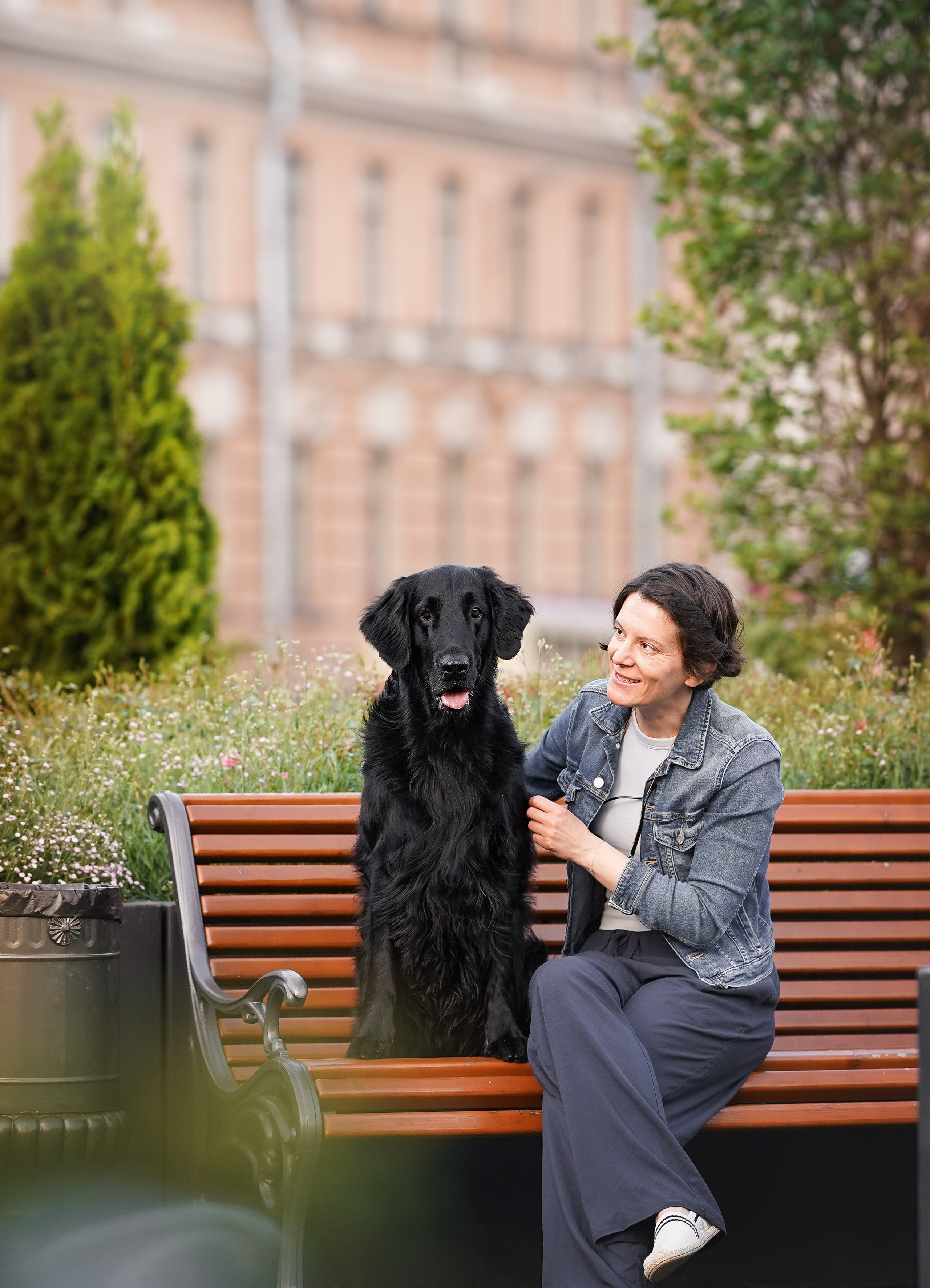 Анна и Мустик. Фотограф-анималист в Санкт-Петербурге Яна Мартынова