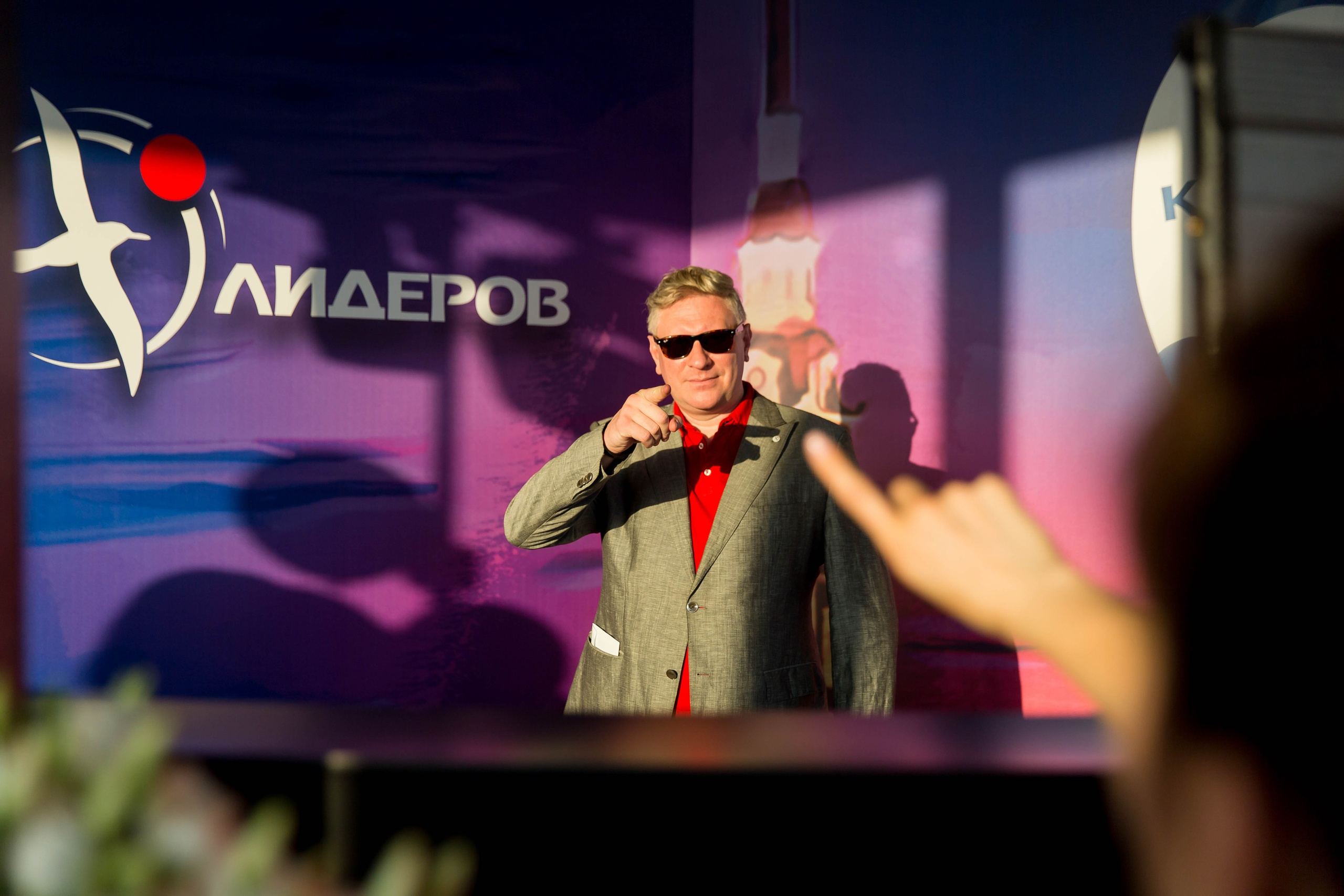 «Клуб Лидеров». Снимаю съемки