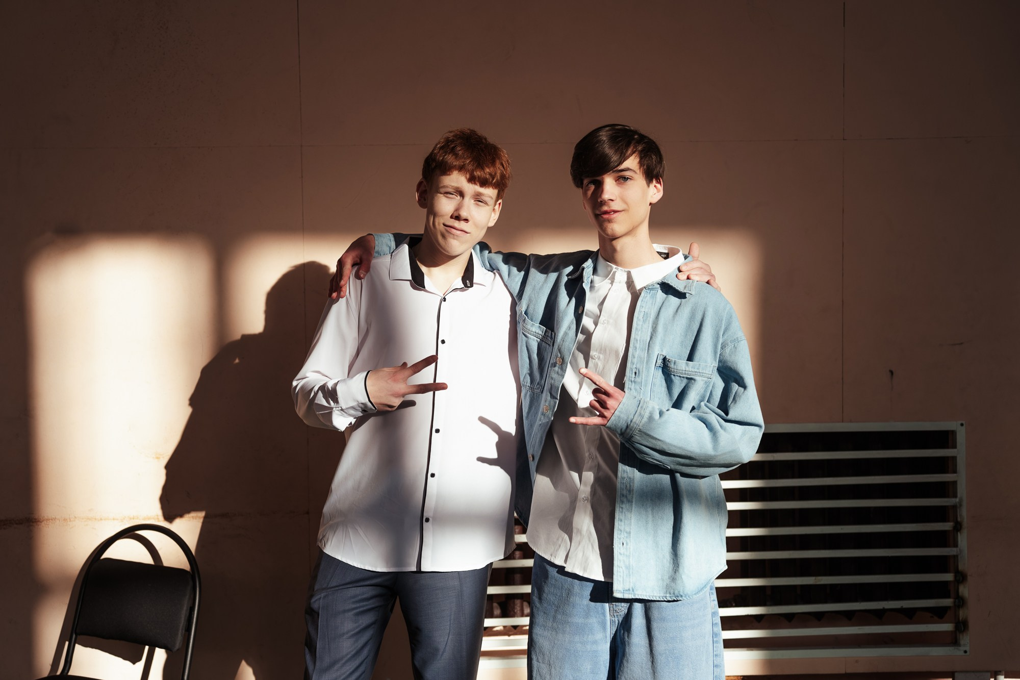 Фотосессия учеников 11 класса в школе. Свадебный и репортажный фотограф в Ярославле Евгений Сальников