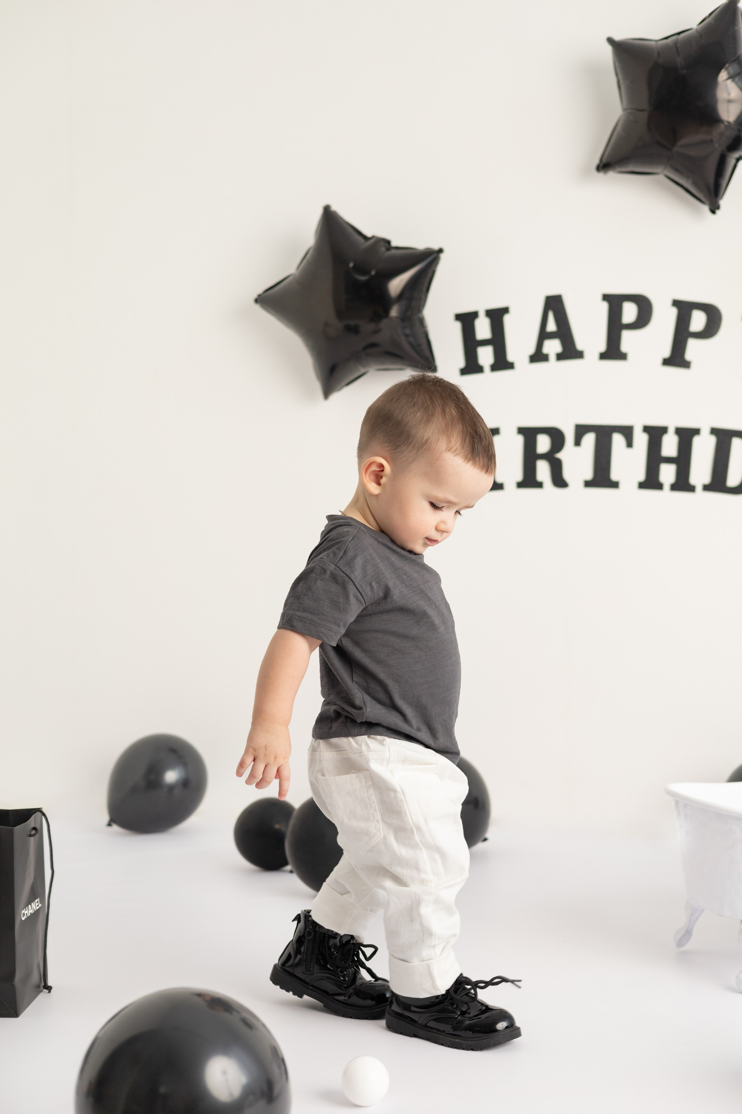 «ЧБ». «Вкадре» — фотосессия новорожденных Тула | детский фотограф в Туле