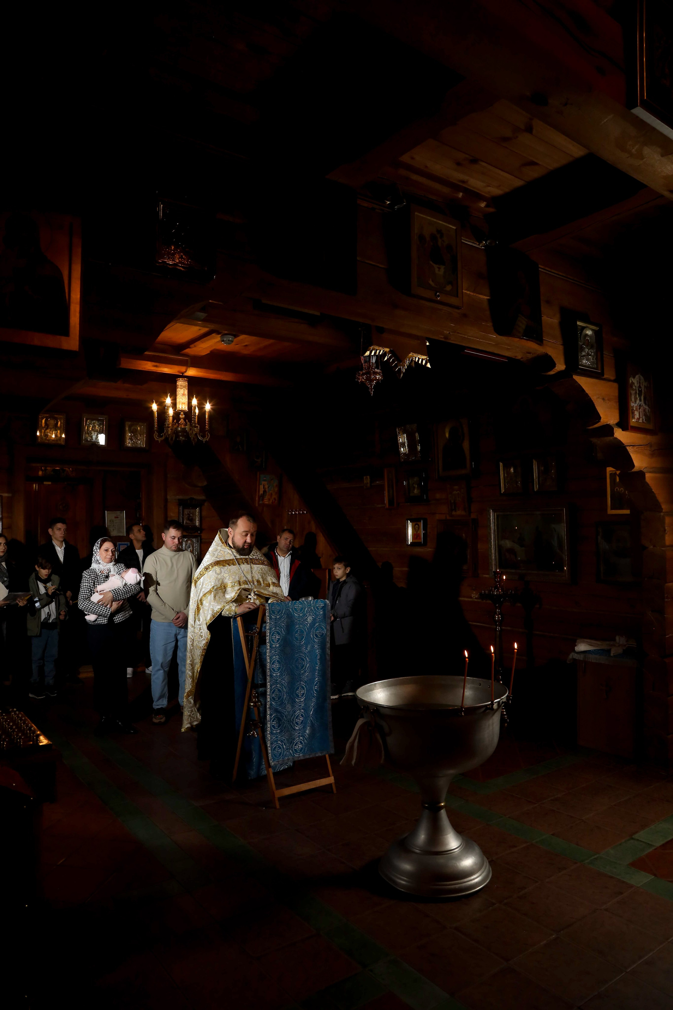 Крестины. Фотограф Антон Чупринин