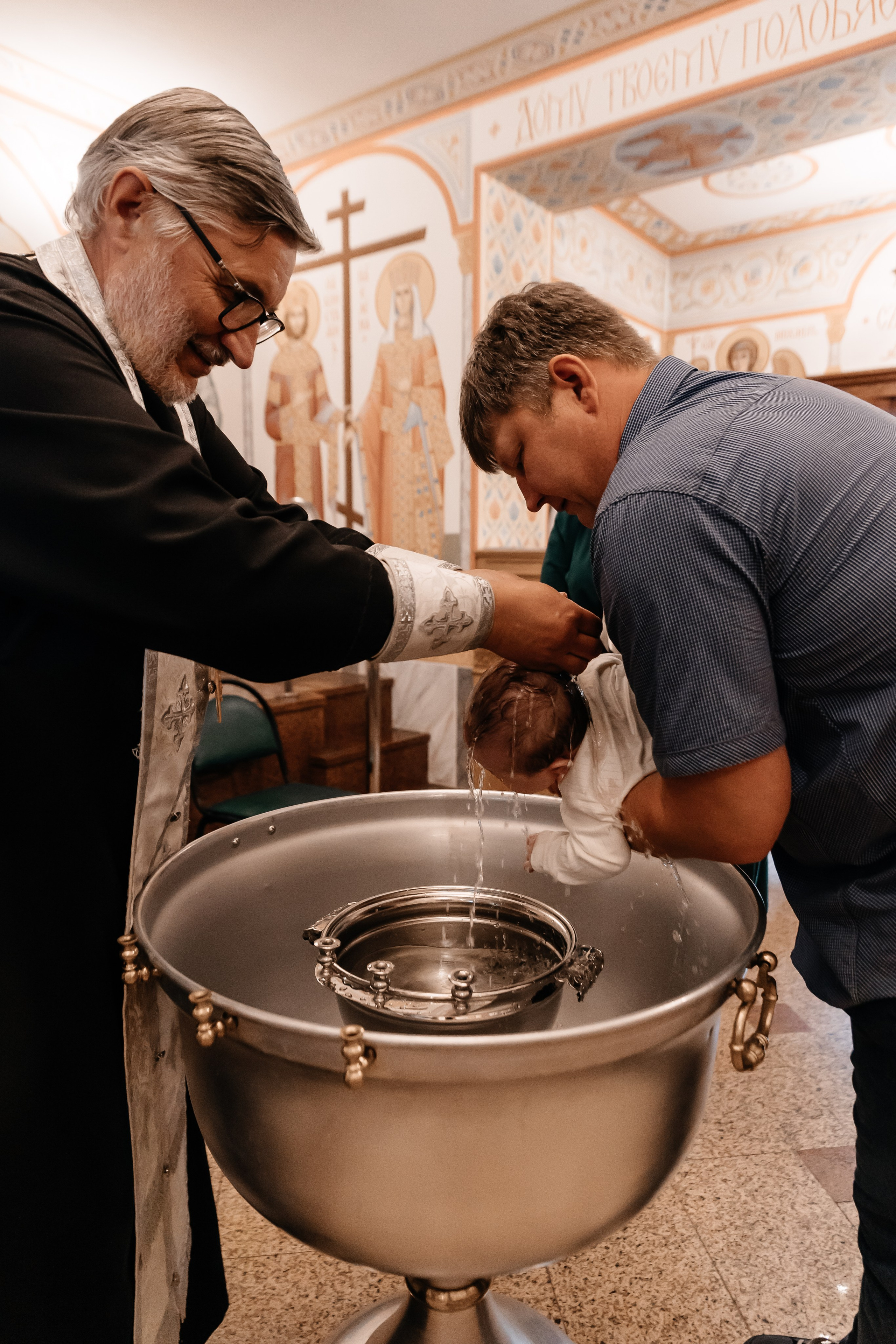 Крещение Максима. Семейный фотограф Минск Усова Ольга