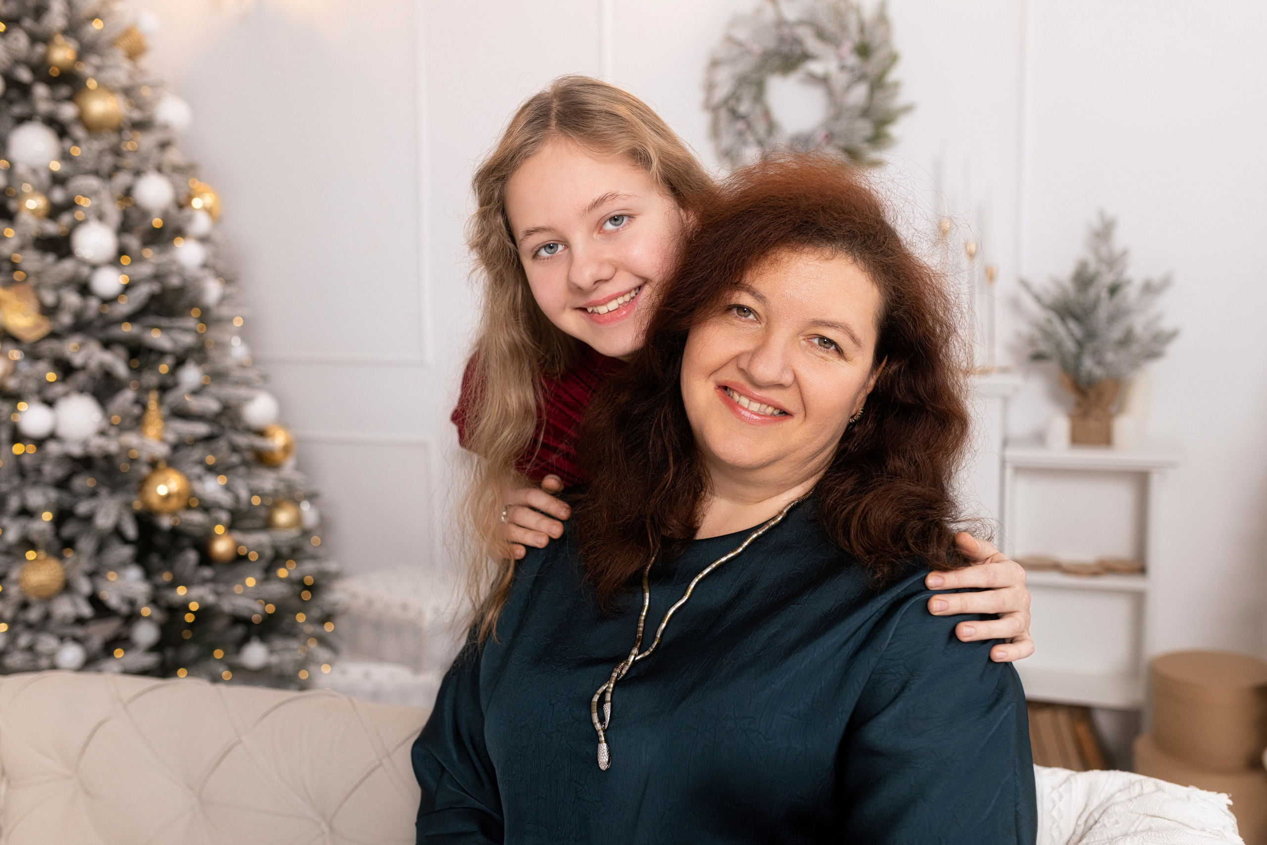 Новогодняя фотосъемка для клиентов студии балета в Воронеже