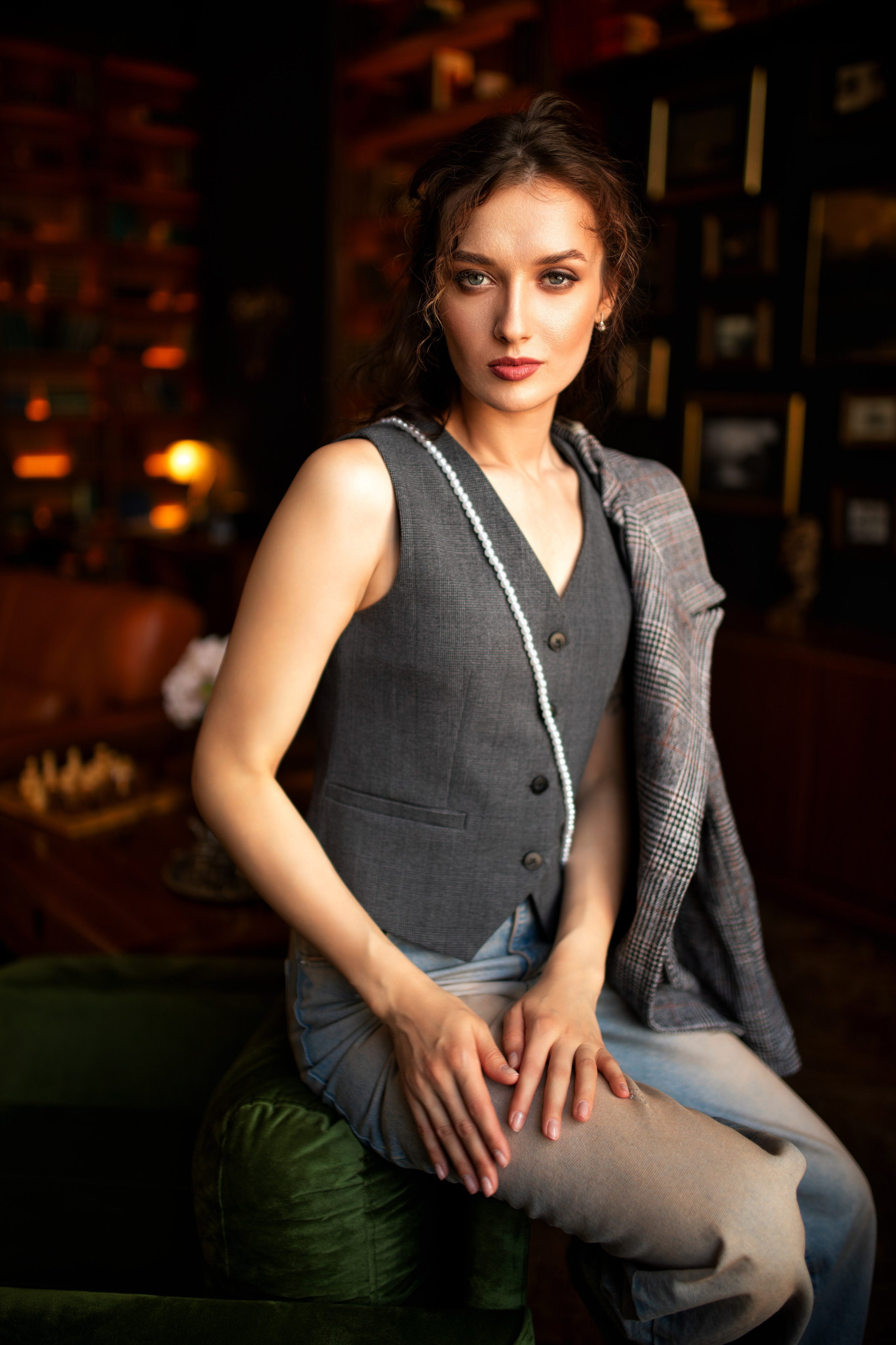 Фотосет с Анастасией в интерьере в формате «Я красивая». Дмитрий Шульгин, портретный фотограф в Воронеже