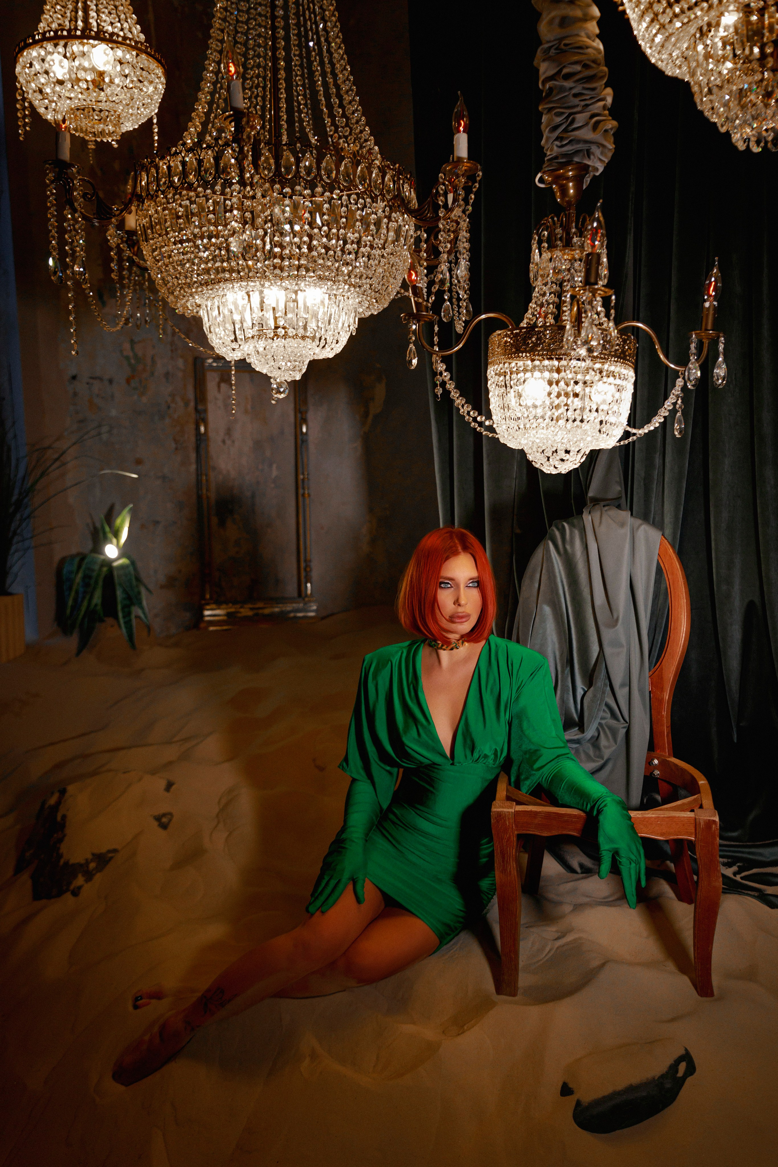 Песок и люстры. Женский фотограф Москва, Лобня