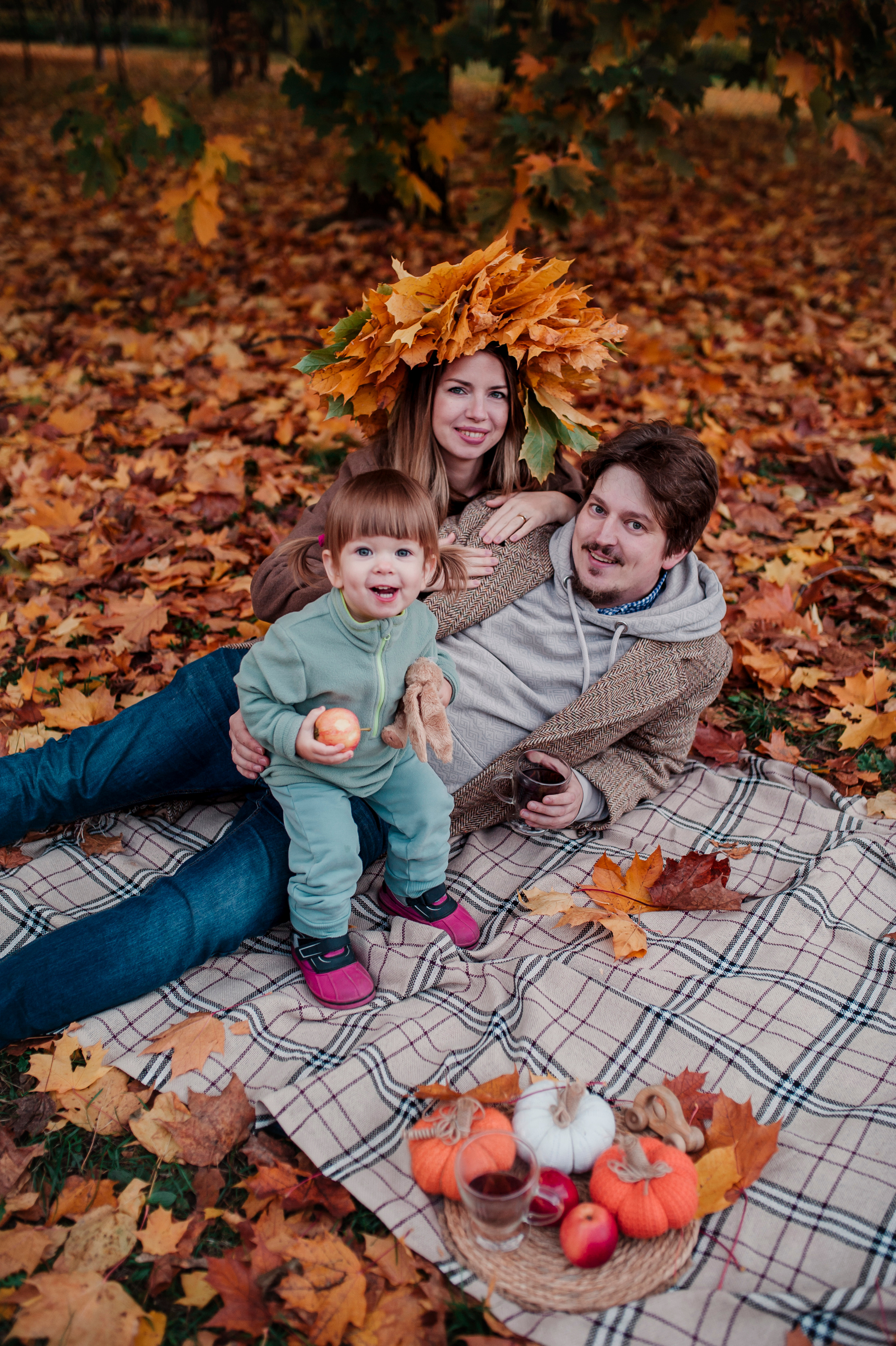 Осенний пикник. Выпускные альбомы Москва и МО. Школьный и семейный фотограф