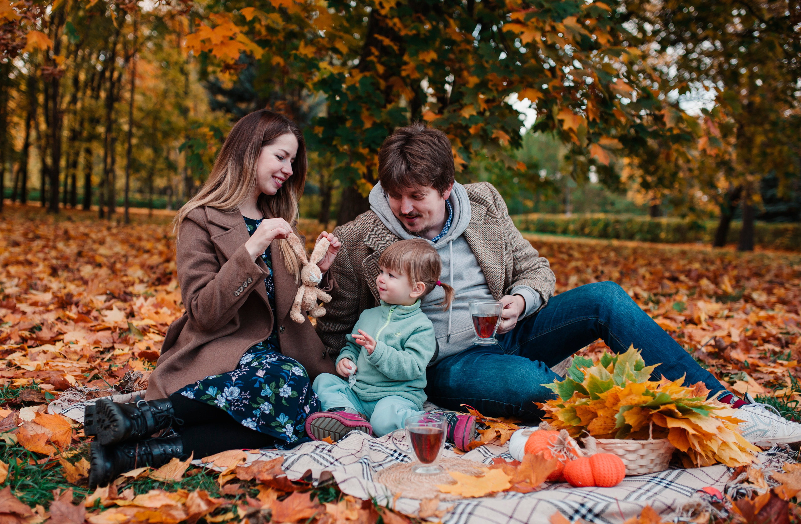 Осенний пикник. Выпускные альбомы Москва и МО. Школьный и семейный фотограф