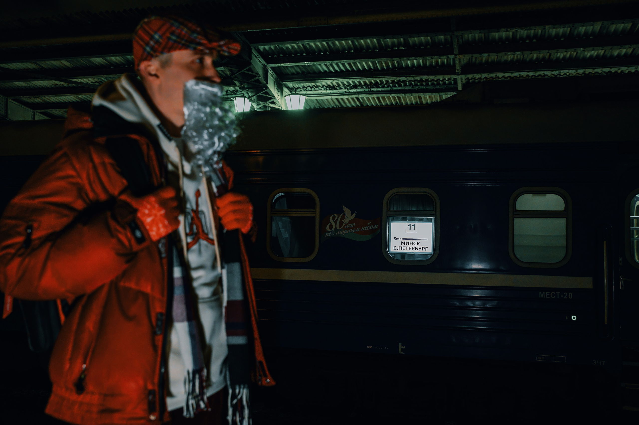 Дед Мороз на стиле. Профессиональный фотограф в Санкт-Петербурге