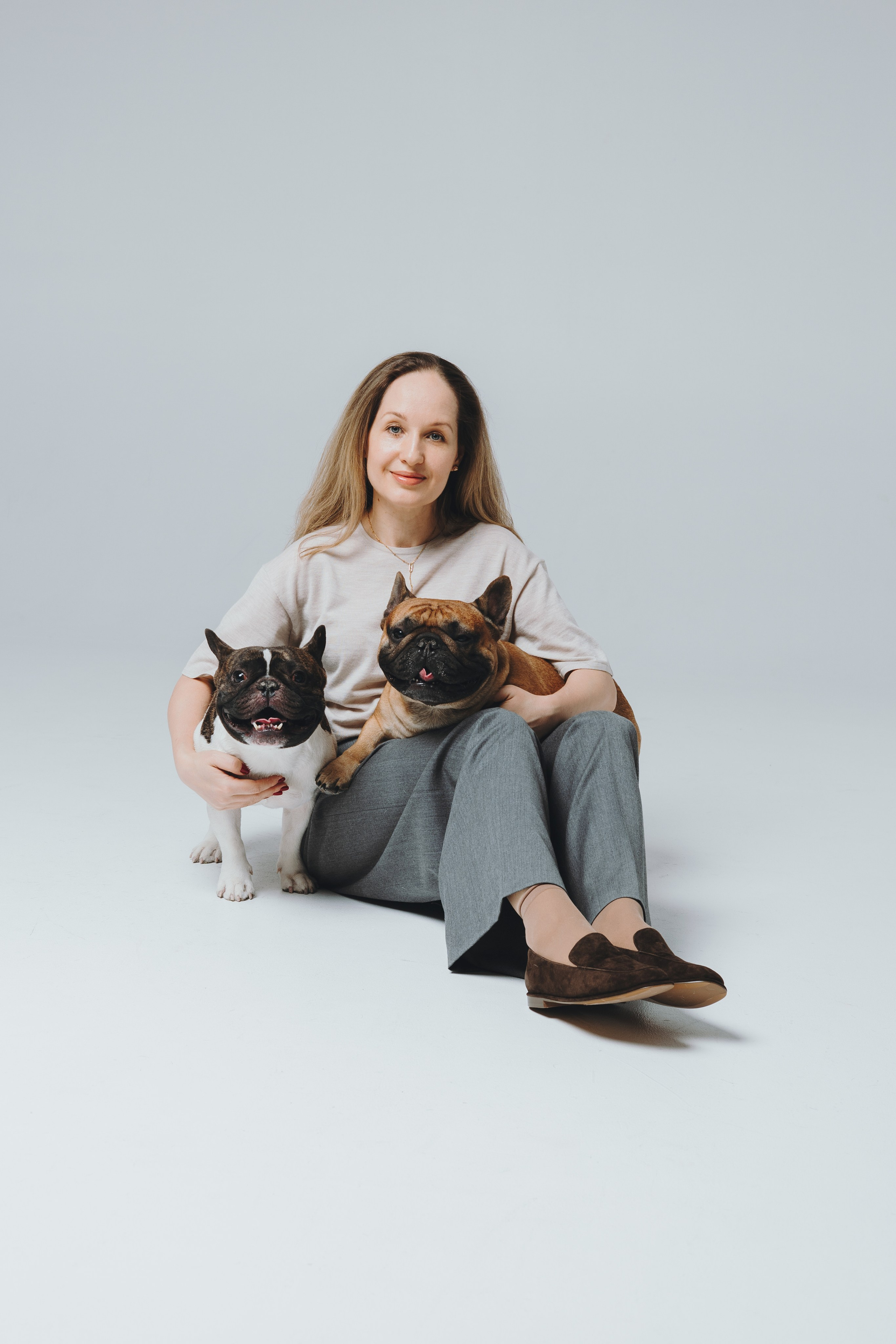 Анна, Юля, грогу и Винс. Фотограф — анималист Владивосток, Алина