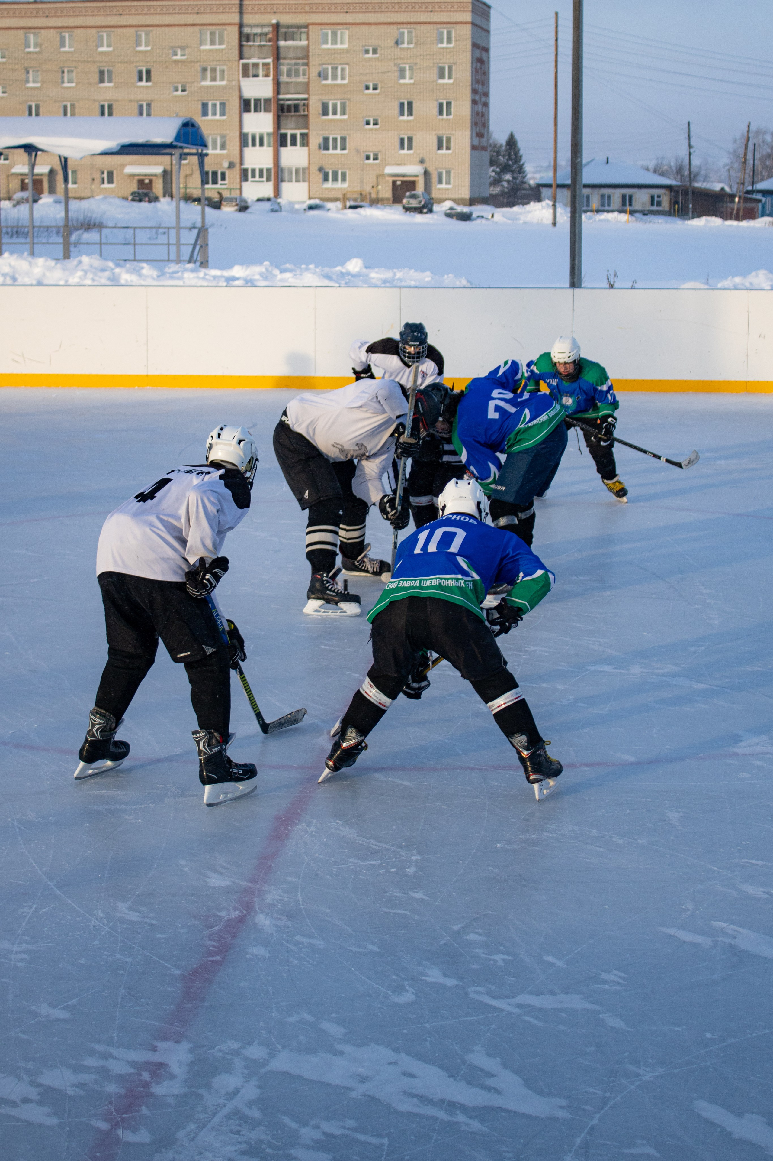 Хоккей г.п Атиг-г.п Дружинино