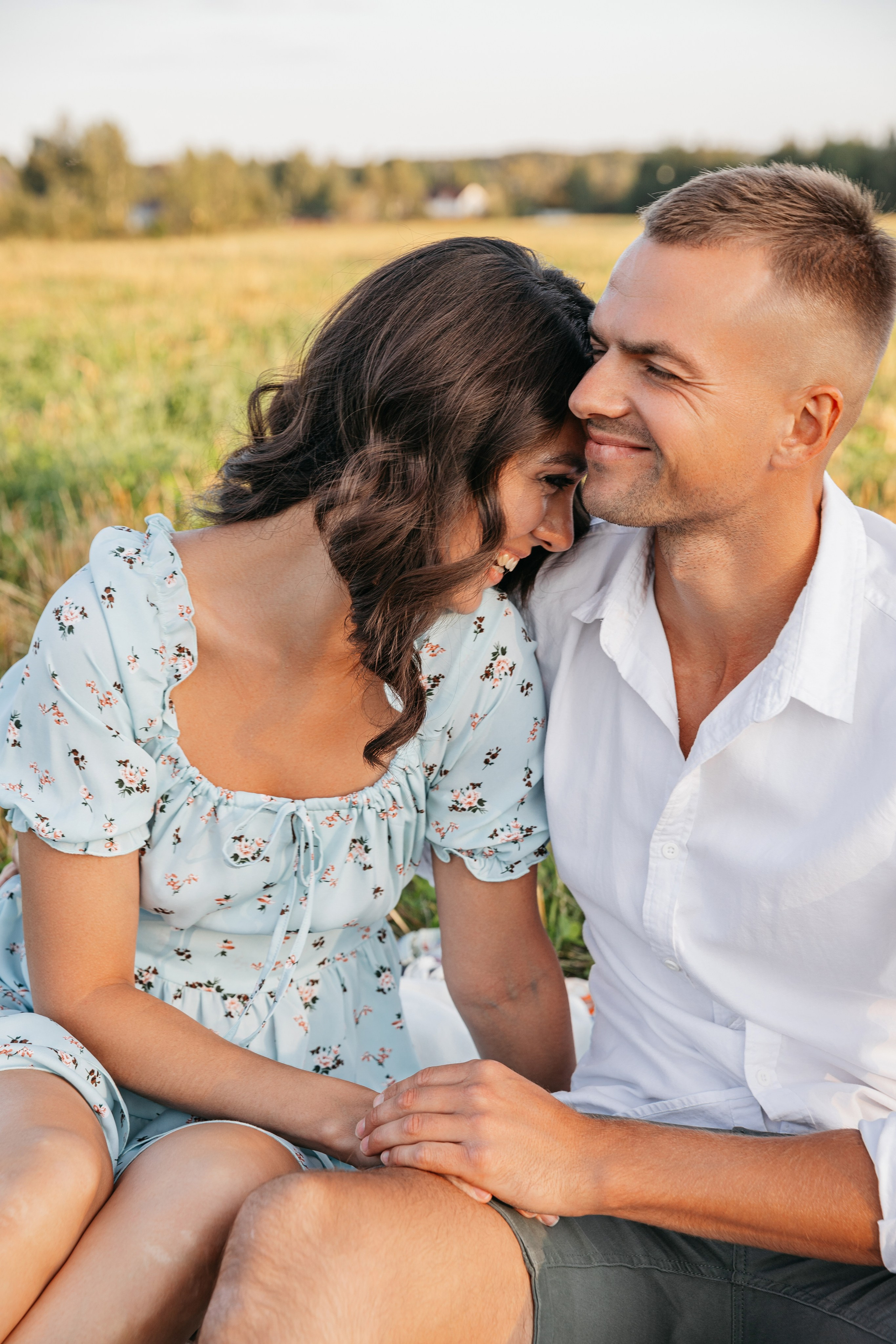 Семейная закатная съемка. Фотограф в Твери Лагодная Яна