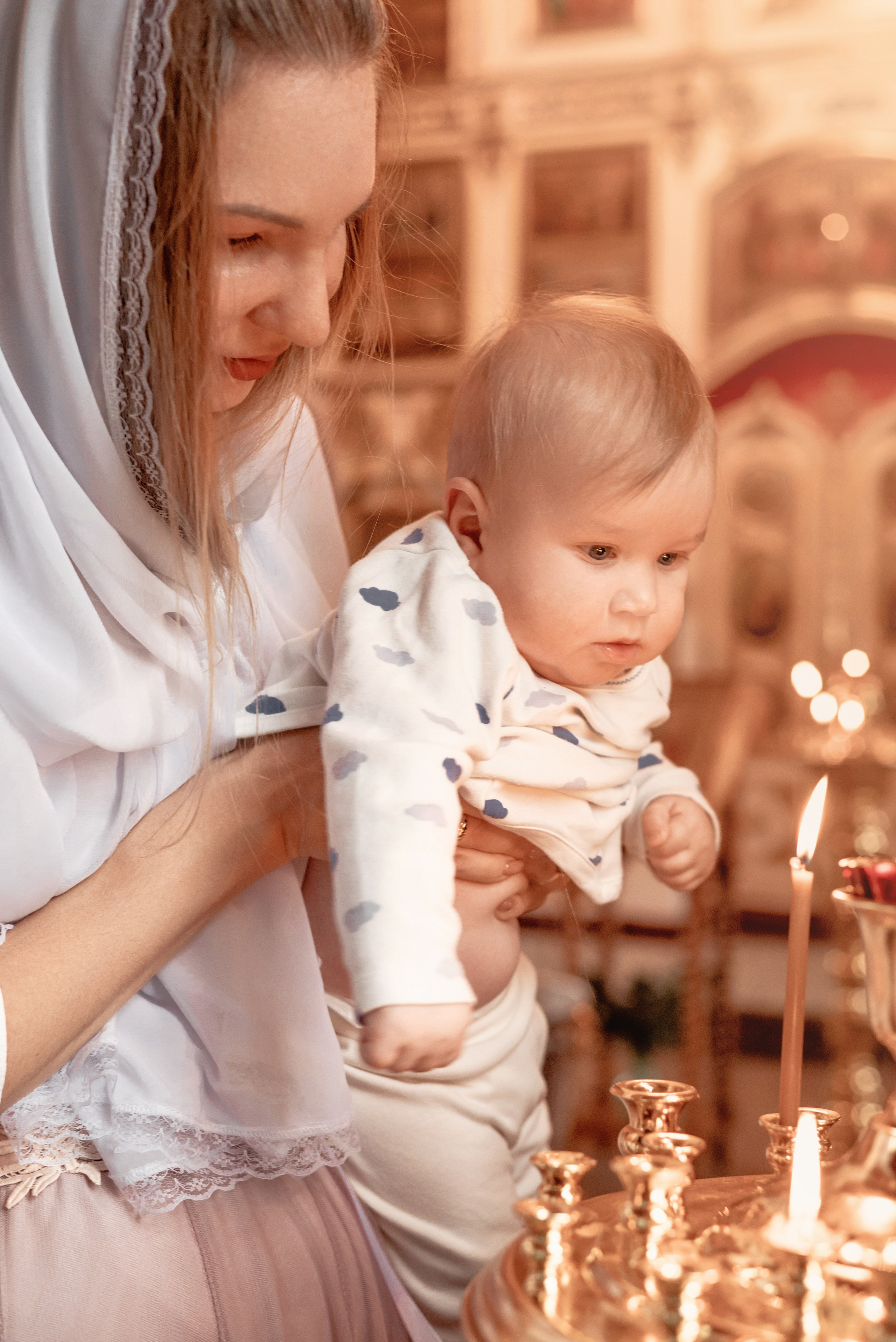 Крещение Вячеслава. Фотограф на Крещение. Семейный фотограф. Москва