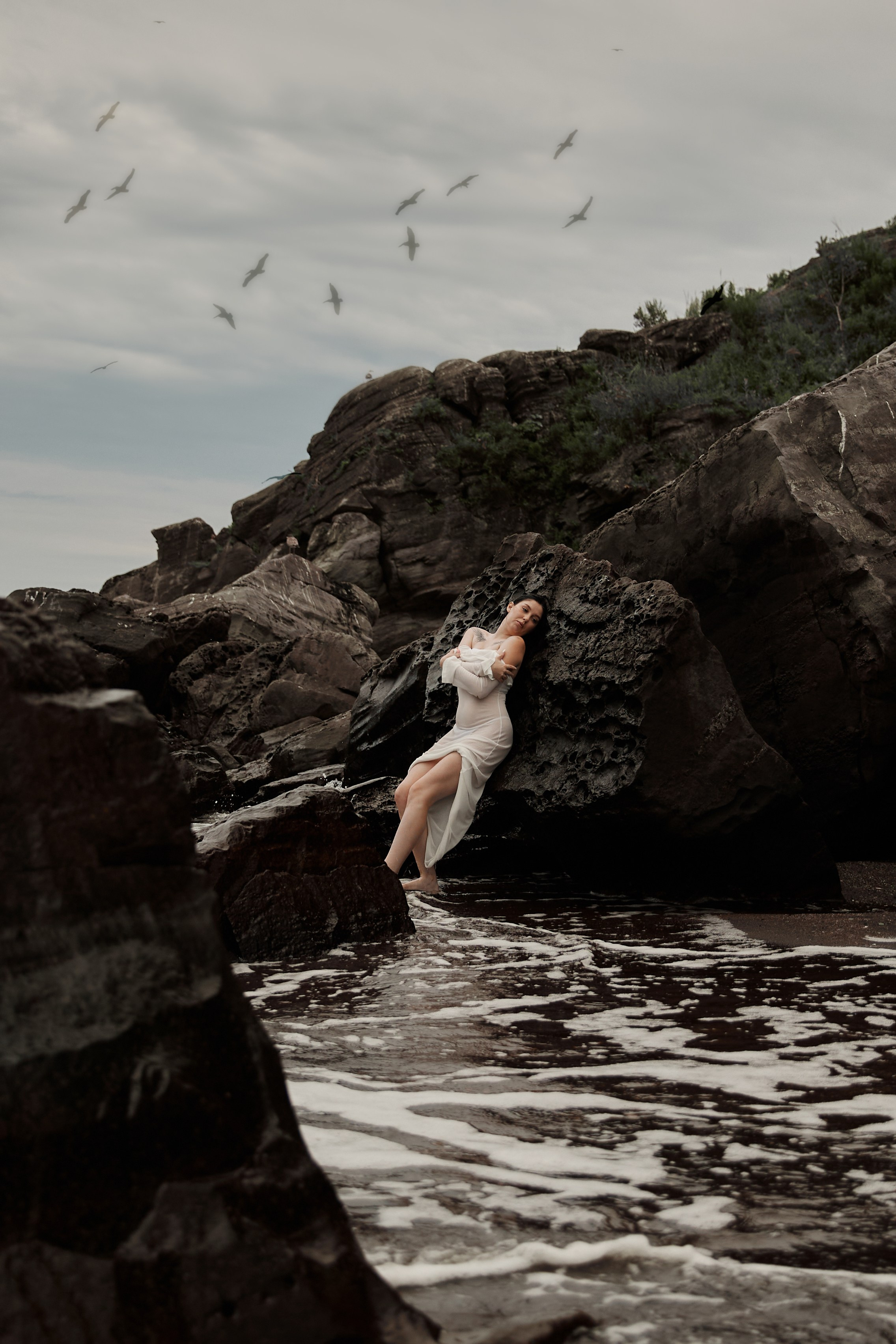 Антон и Лиза. Фотограф женского портрета, беременности и материнства Харькова Елена