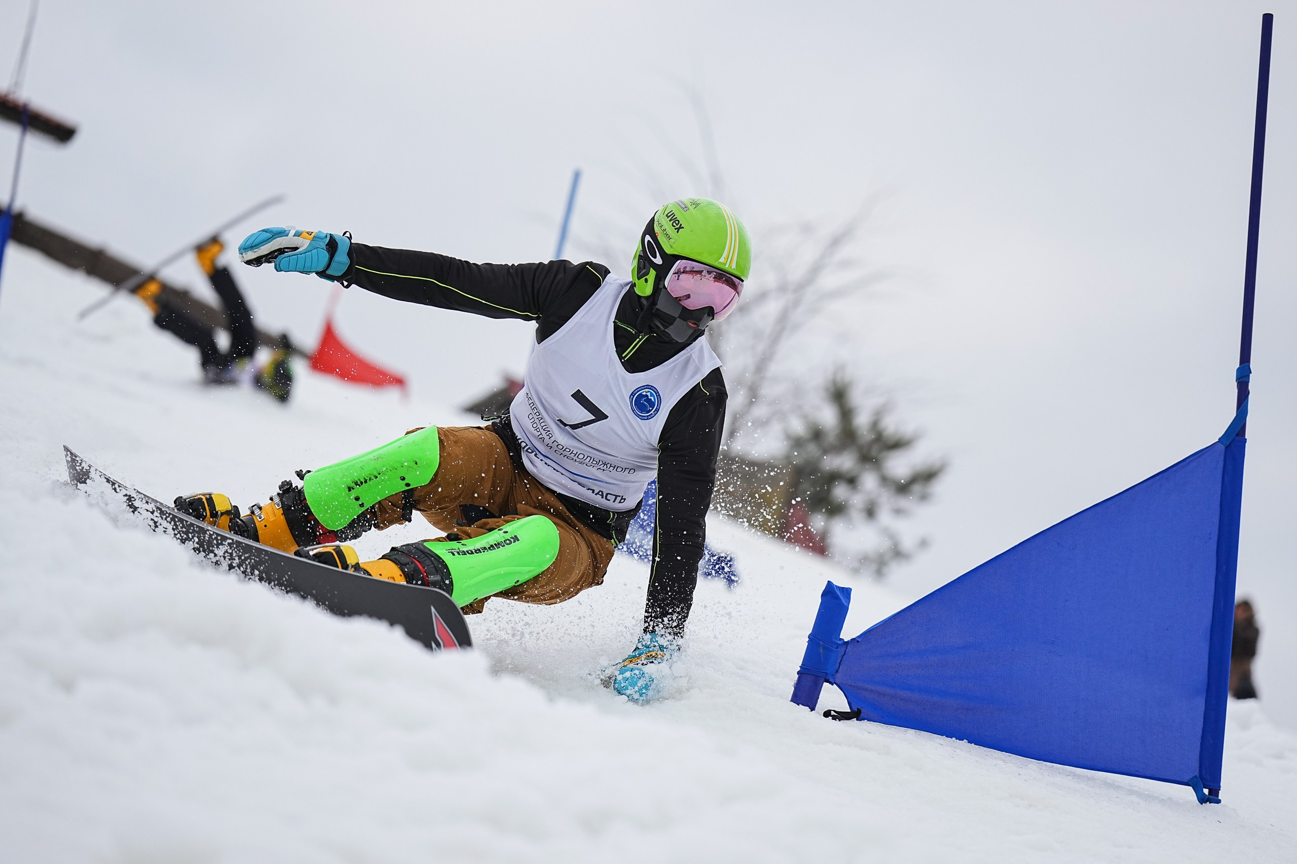 Сноуборд. Чемпионат Московской области и Первенство Центрального федерального округа. Параллельный слалом