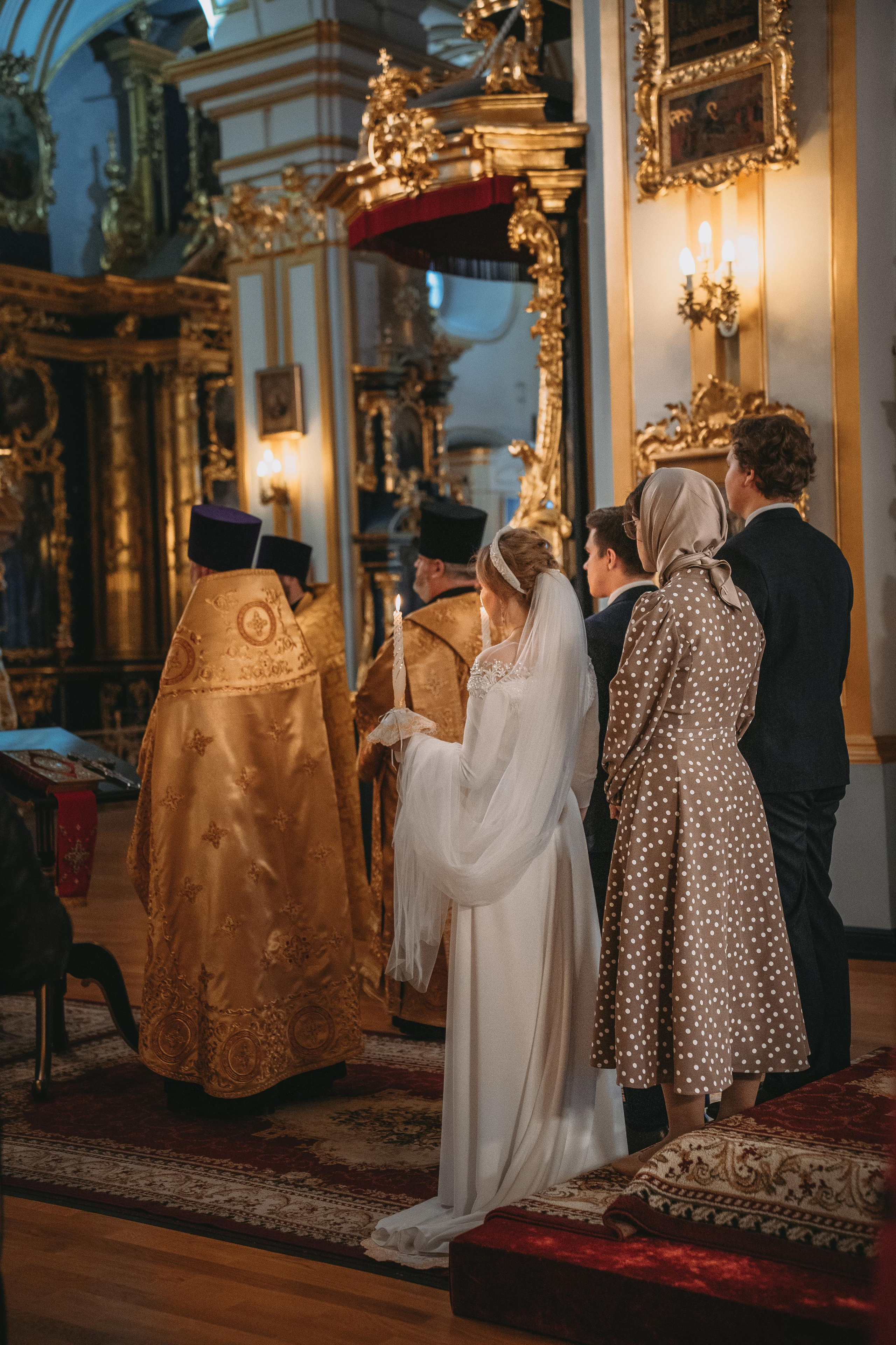 Венчание в Николо-Богоявленский Морском соборе в Санкт Петербурге