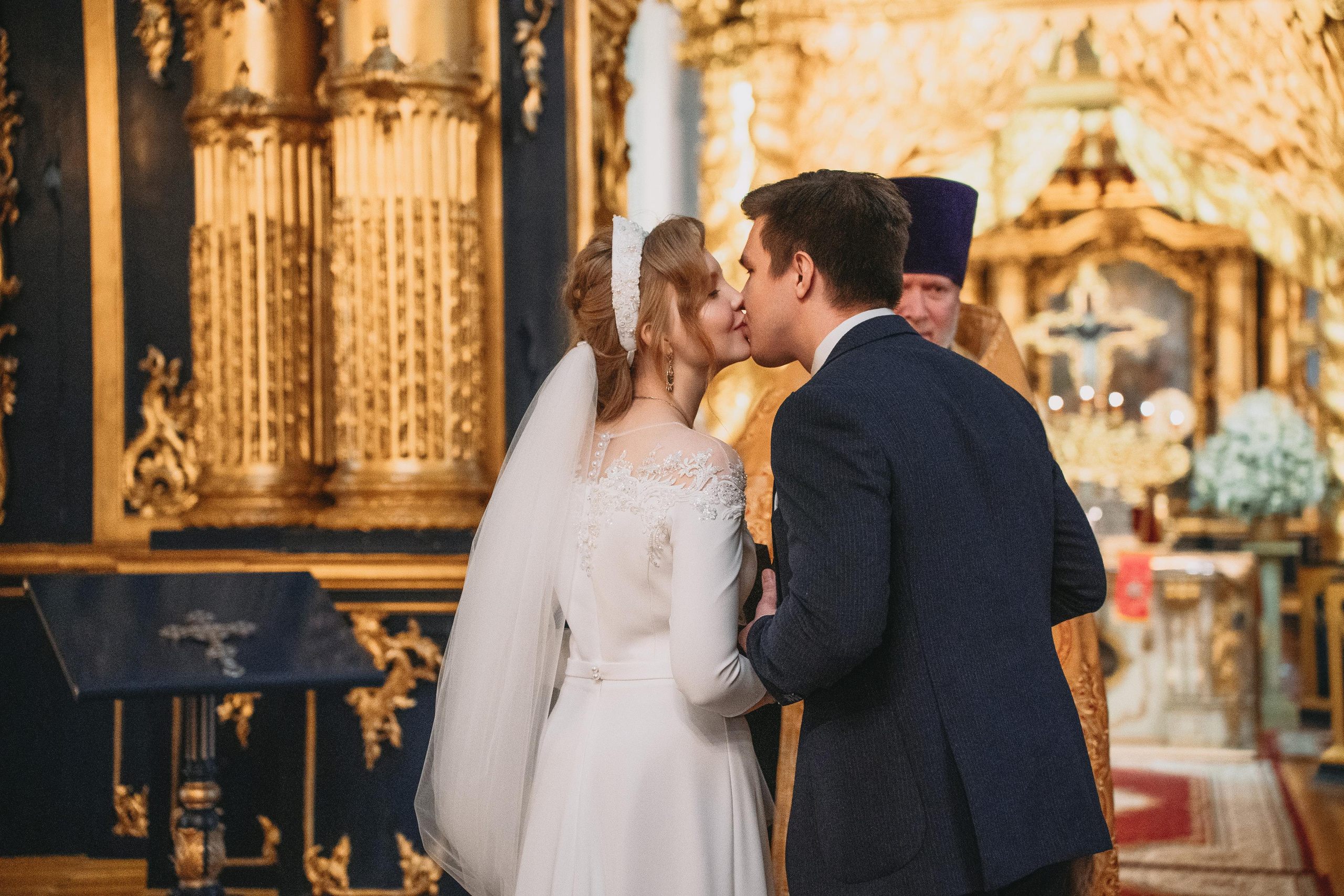 Венчание в Николо-Богоявленский Морском соборе в Санкт Петербурге