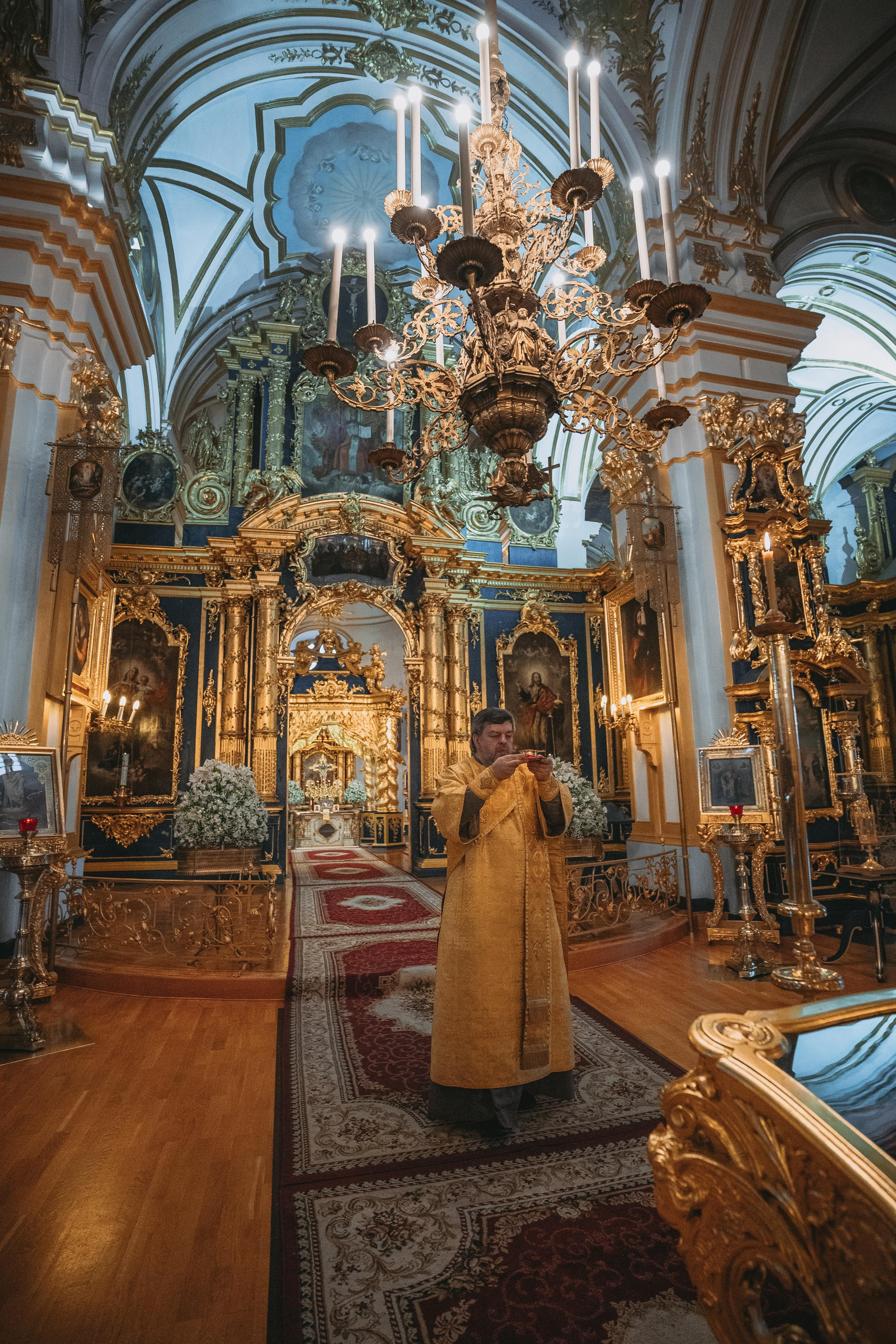 Венчание в Николо-Богоявленский Морском соборе в Санкт Петербурге