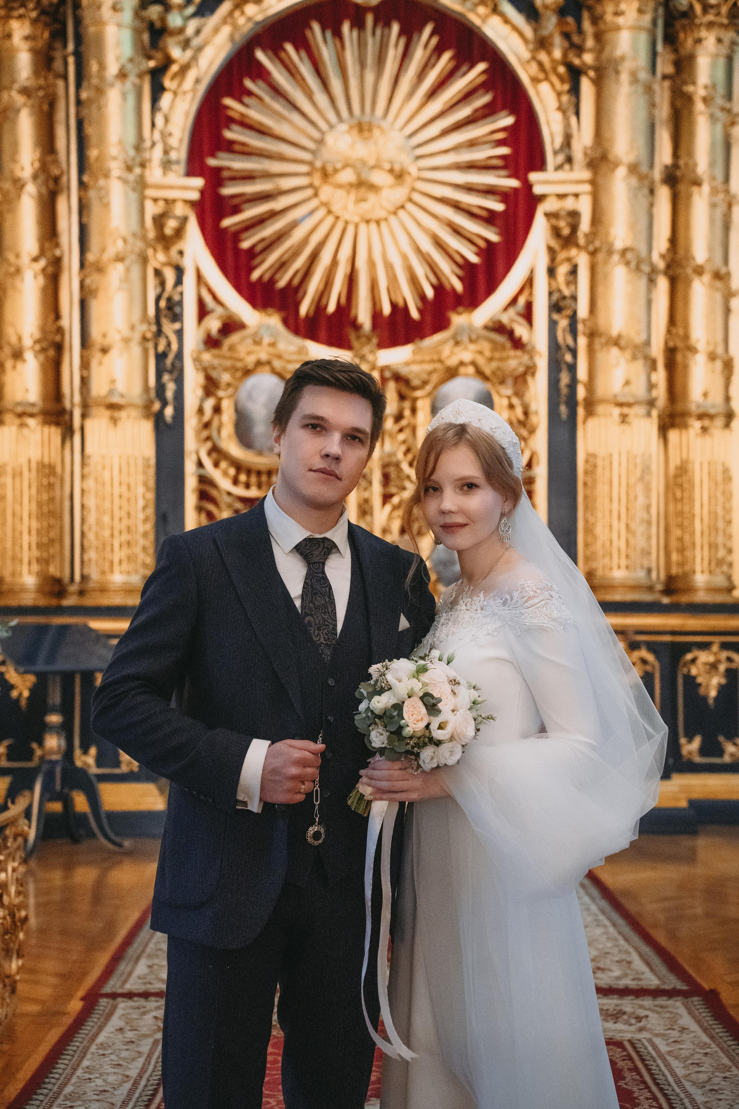 Венчание в Николо-Богоявленский Морском соборе в Санкт Петербурге