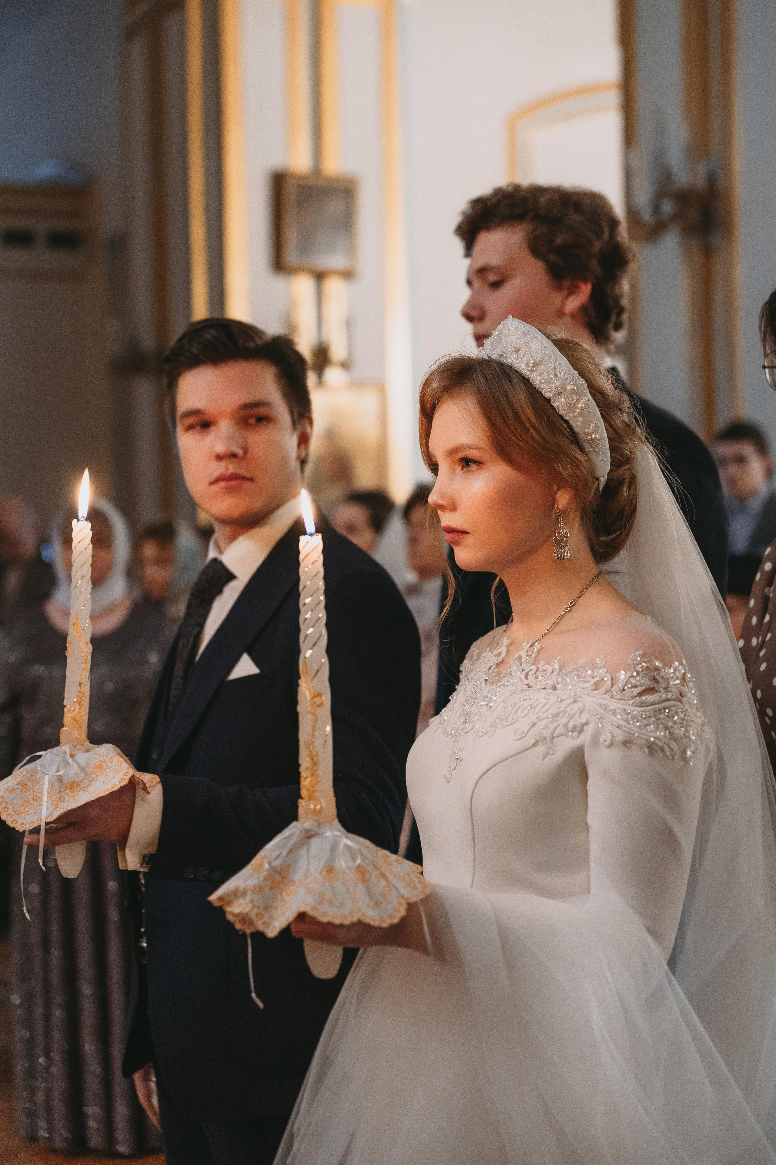 Венчание в Николо-Богоявленский Морском соборе в Санкт Петербурге