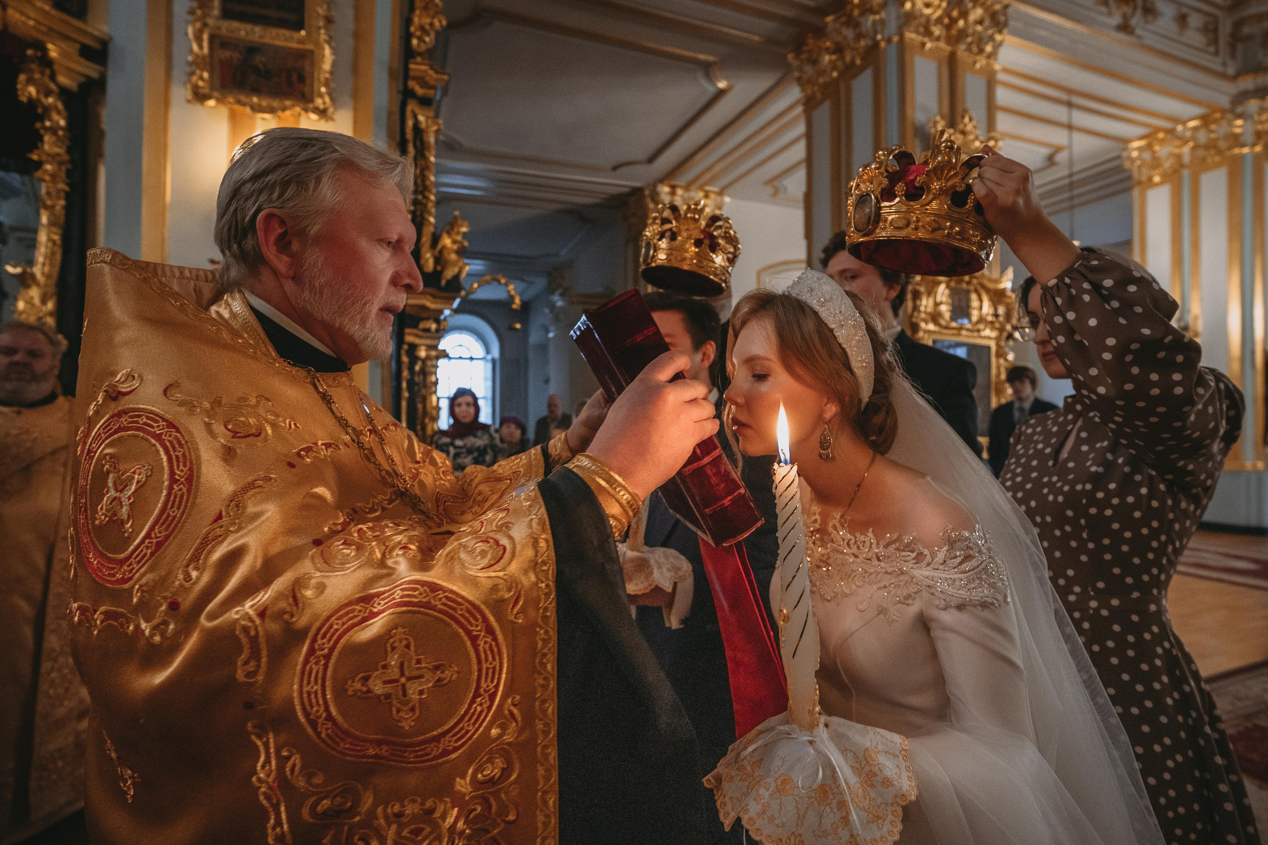 Венчание в Николо-Богоявленский Морском соборе в Санкт Петербурге