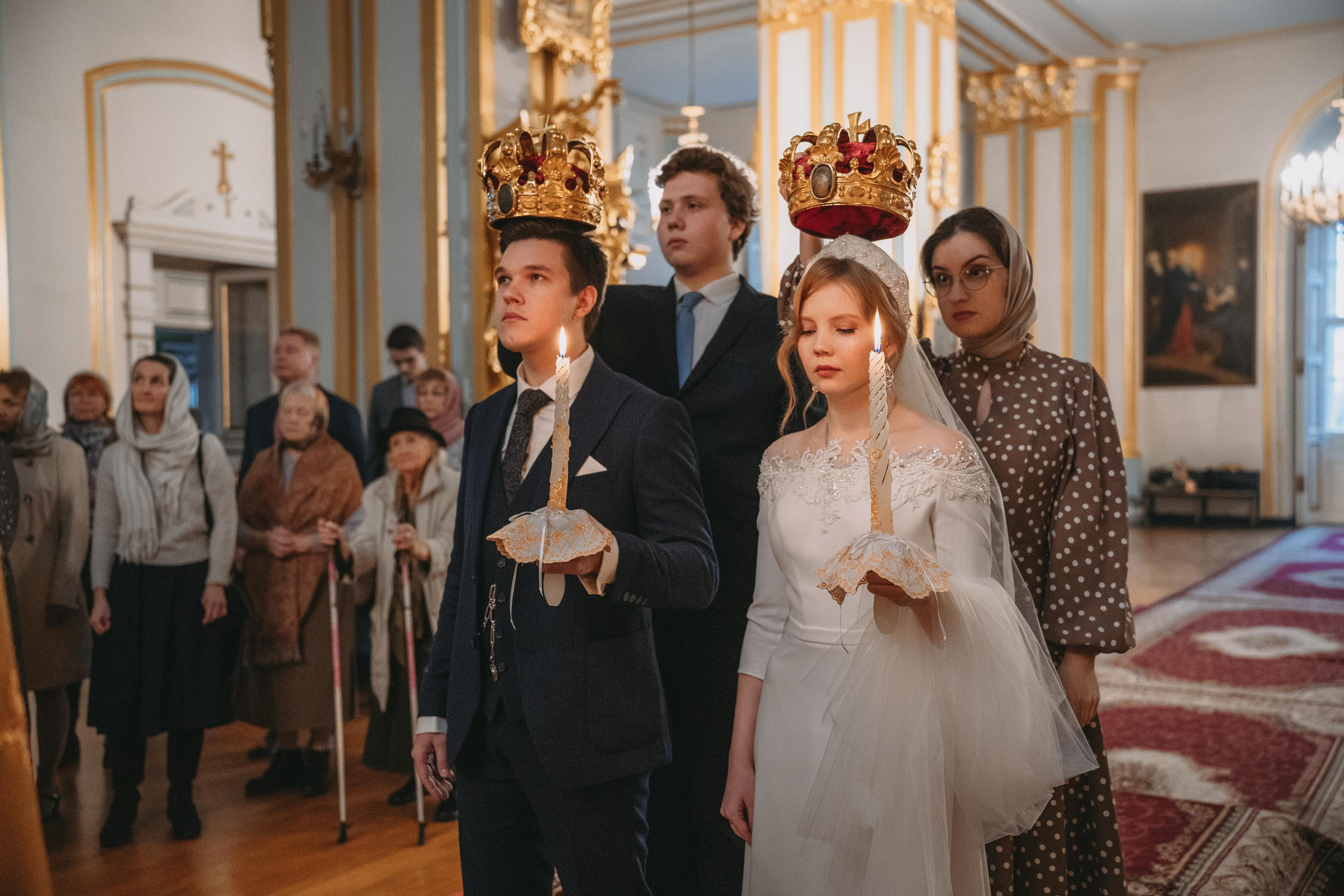 Венчание в Николо-Богоявленский Морском соборе в Санкт Петербурге