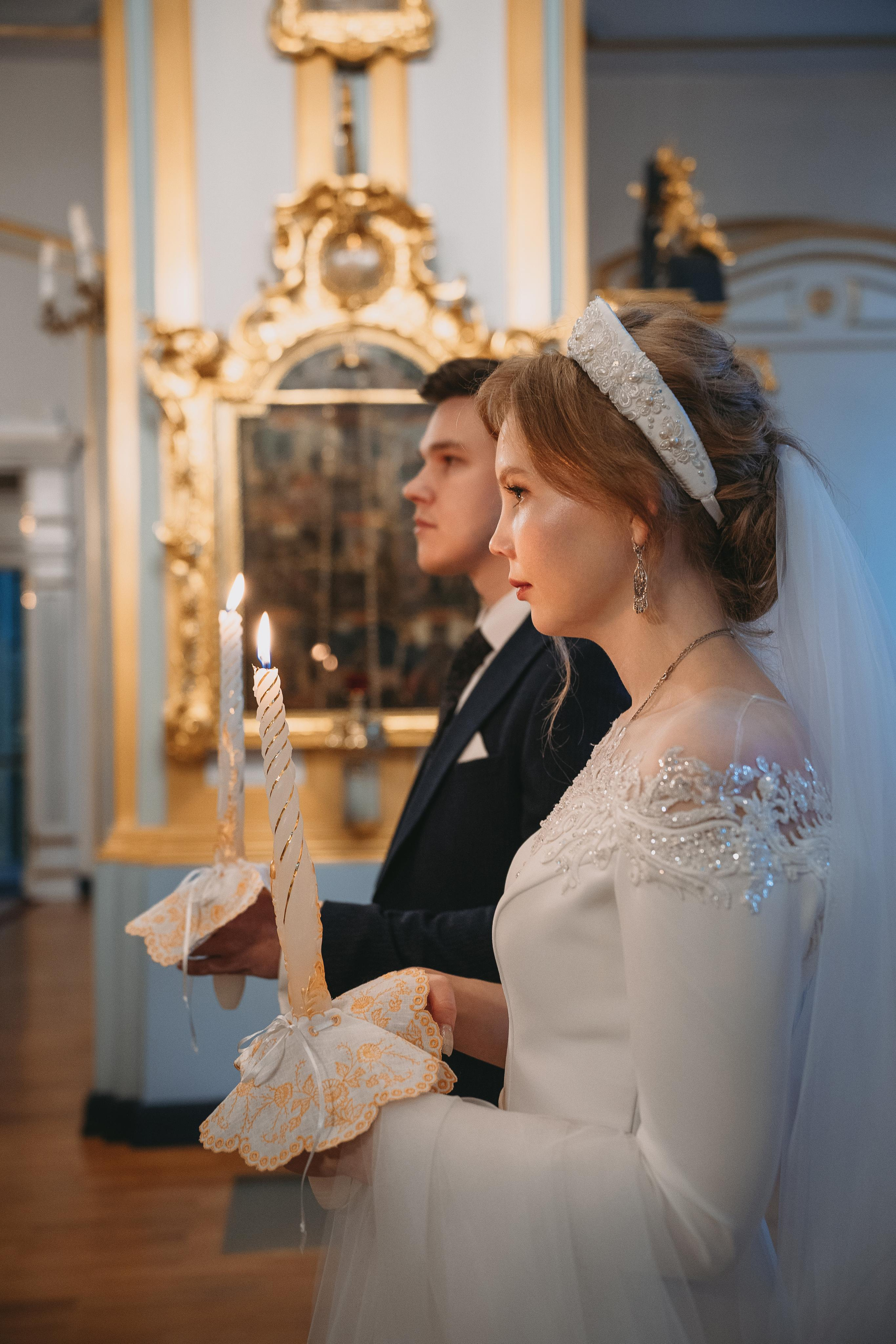 Венчание в Николо-Богоявленский Морском соборе в Санкт Петербурге