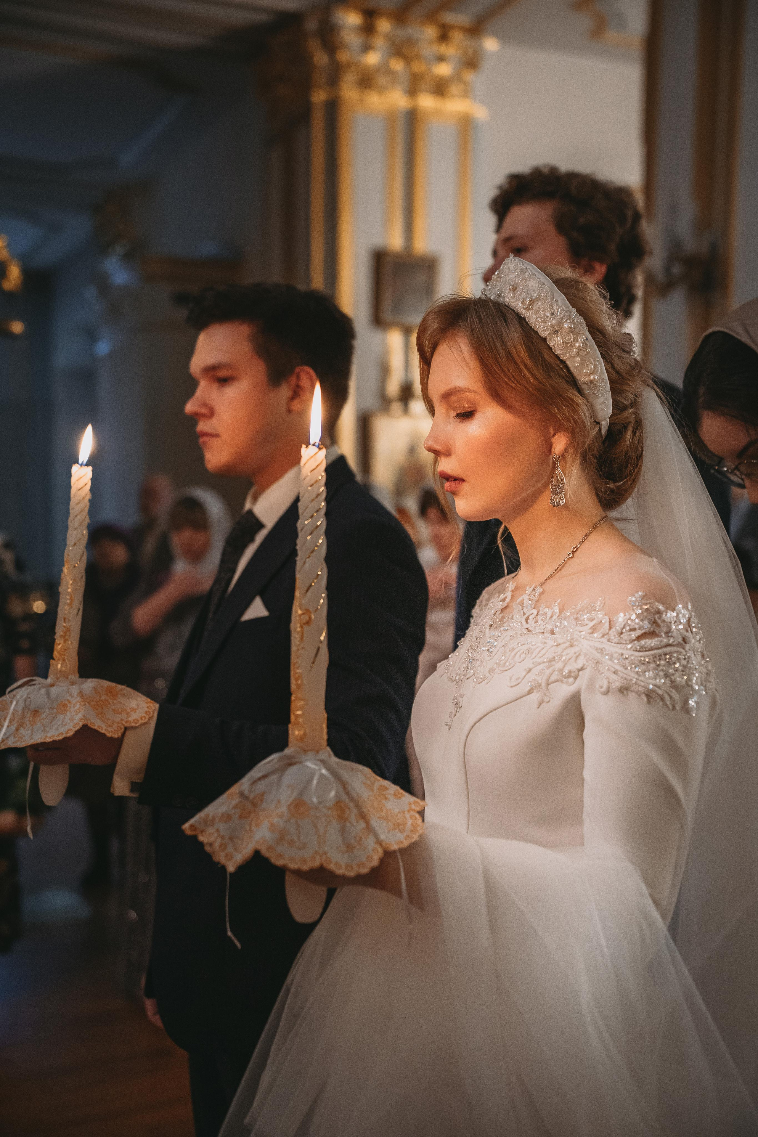 Венчание в Николо-Богоявленский Морском соборе в Санкт Петербурге