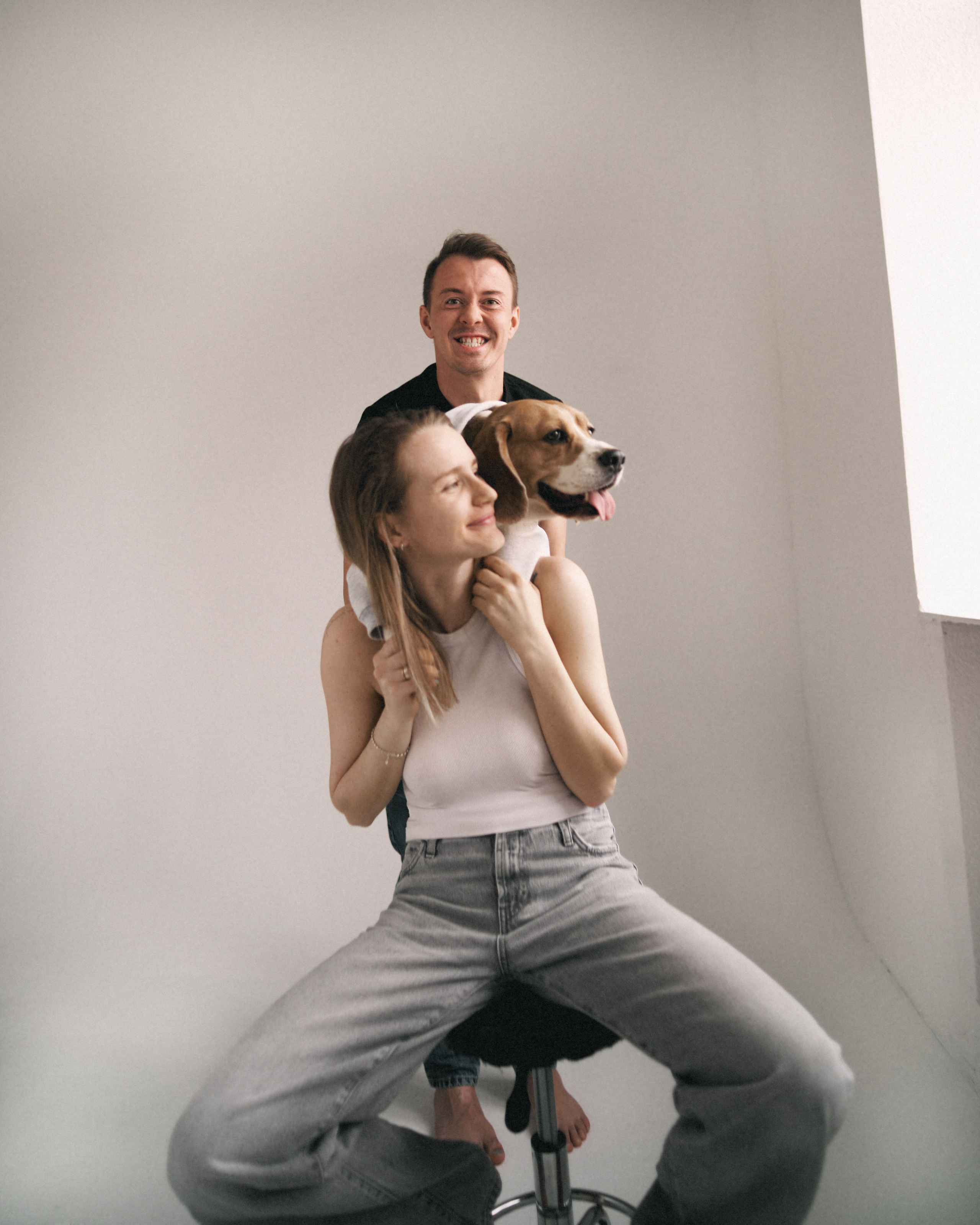 Каспер+Миша+Настя. Фотограф для души Анастасия Конкс