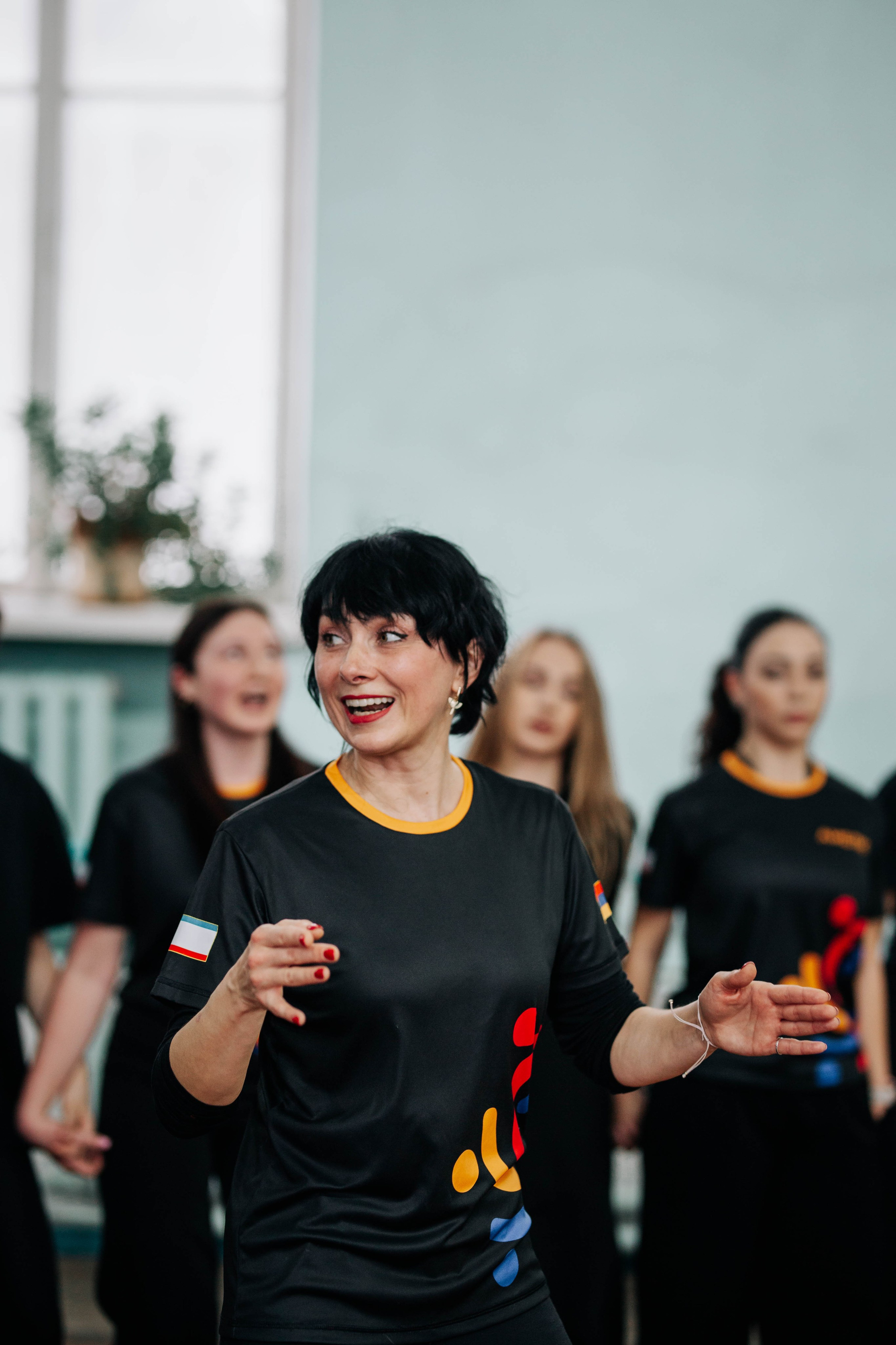 Тренинг танцевального коллектива армянского танца «Единство». Фотограф в Крыму