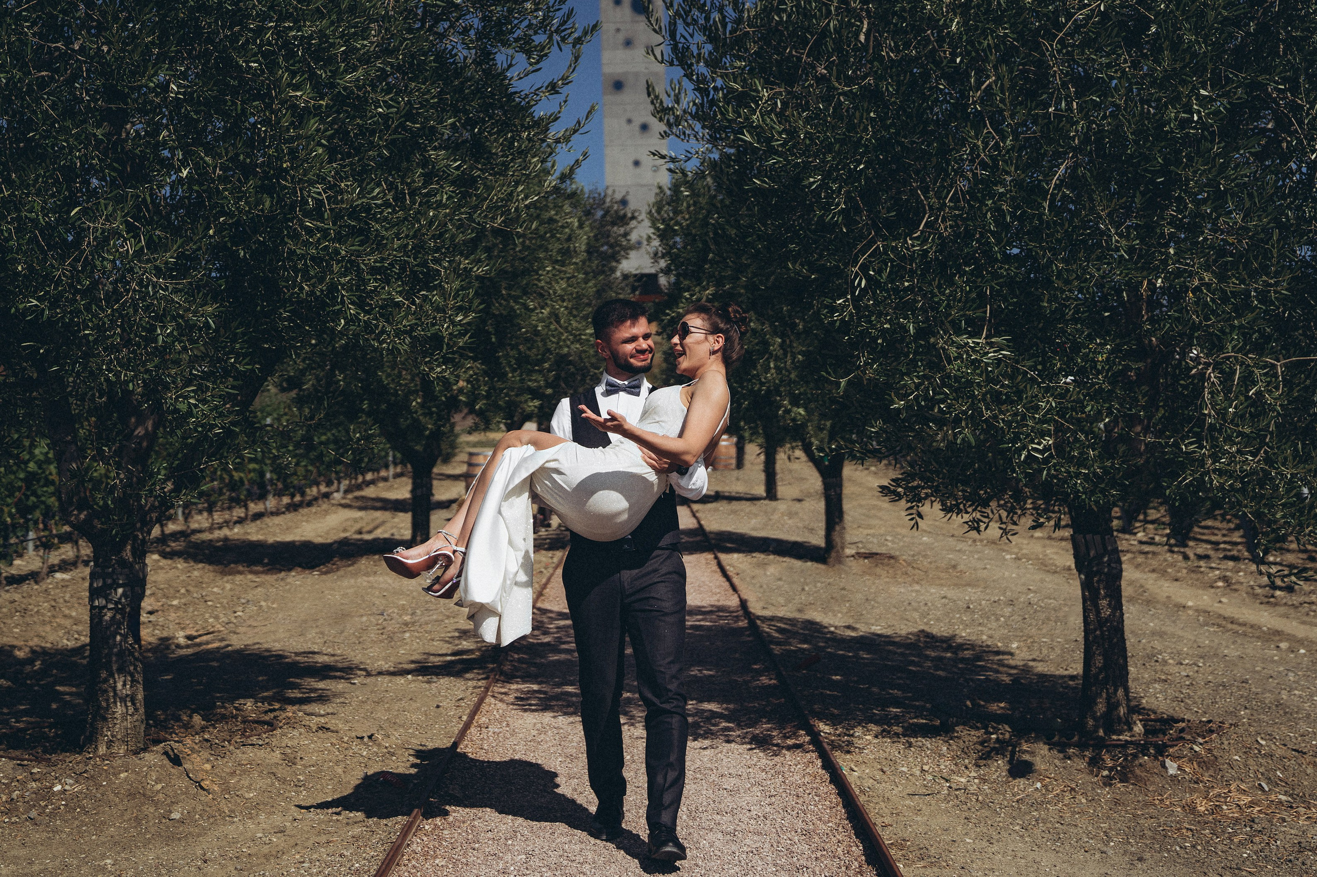 свадебная прогулка