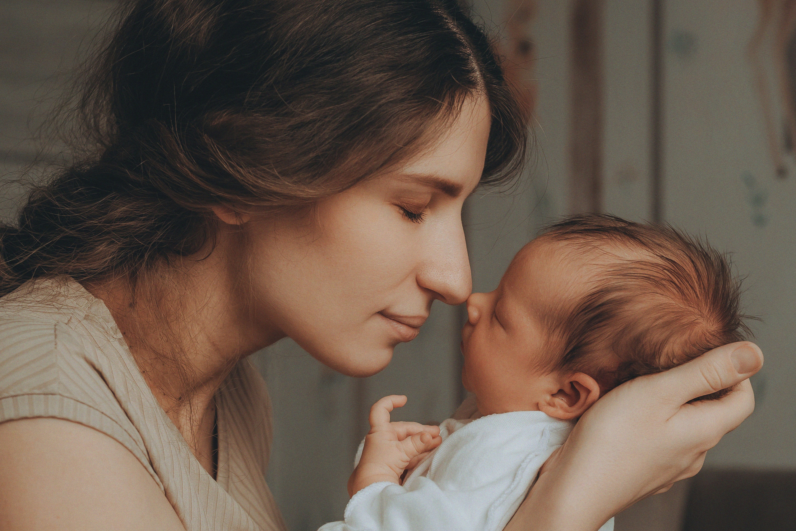 Домашняя фотосессия новорожденной Кати. Семейный и детский фотограф Кущ Наташа