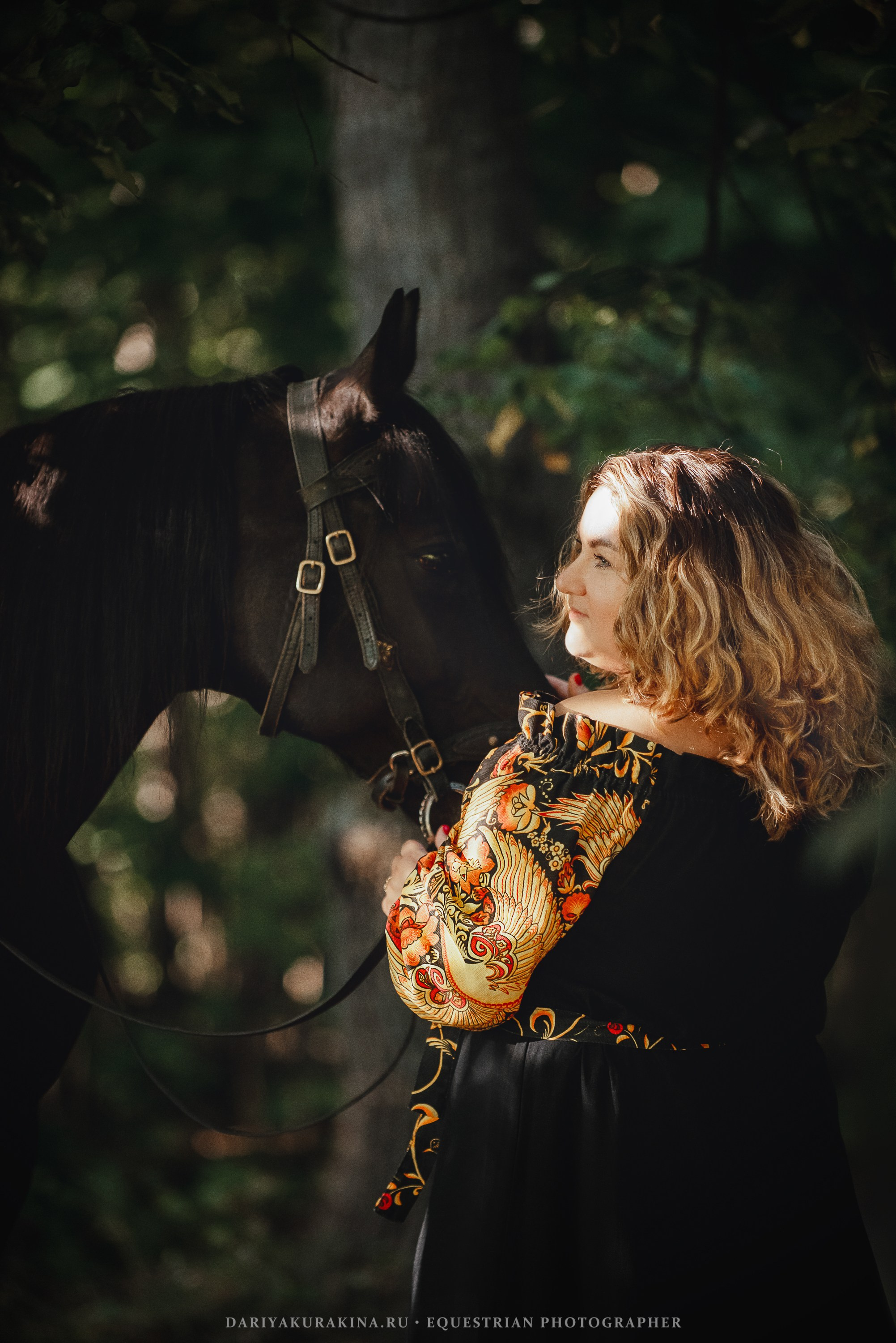 Мария и Пена. Конный фотограф Куракина Дарья • Фотосессии с лошадьми