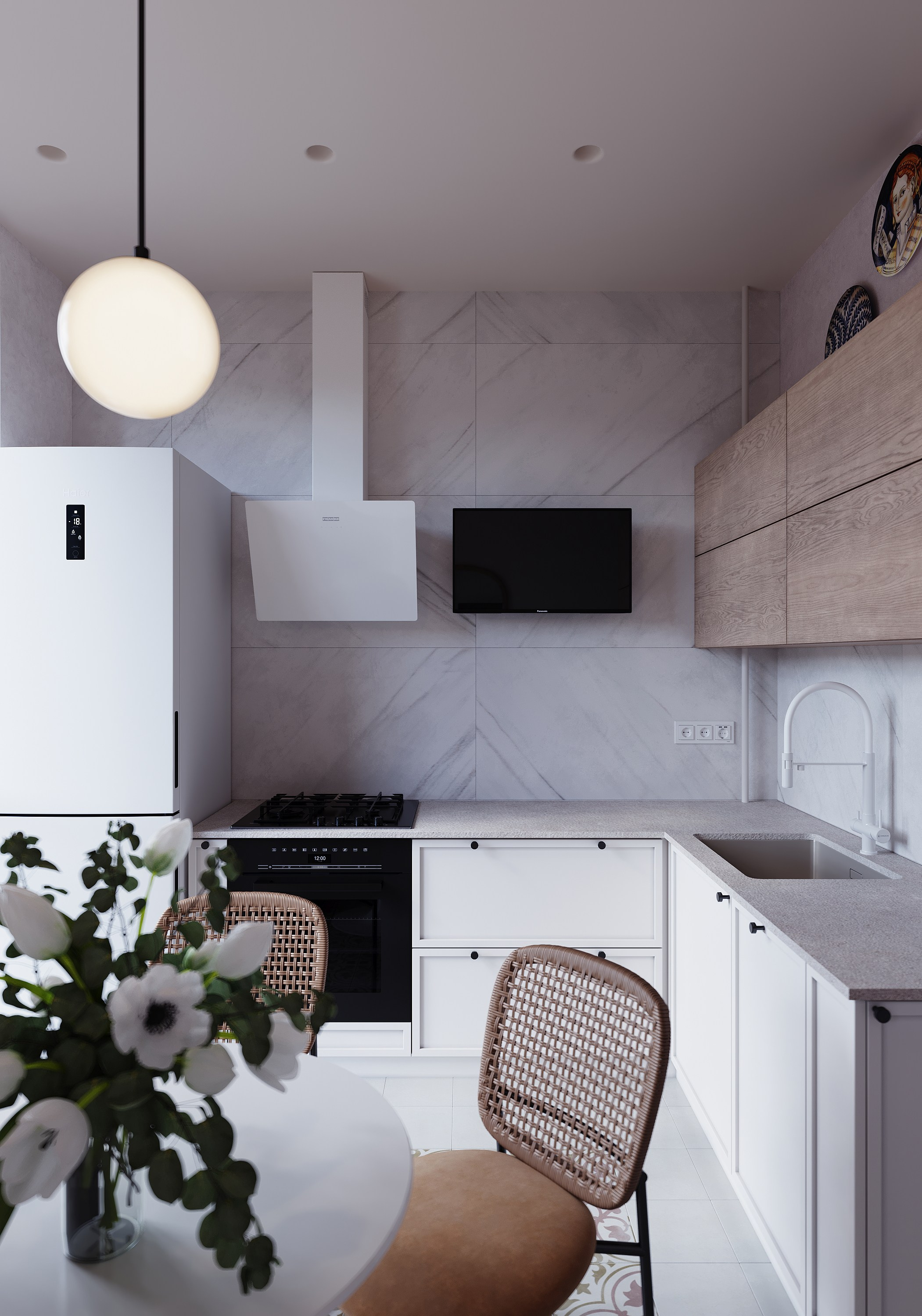 ДП Маяковский. 3D визуализация интерьера