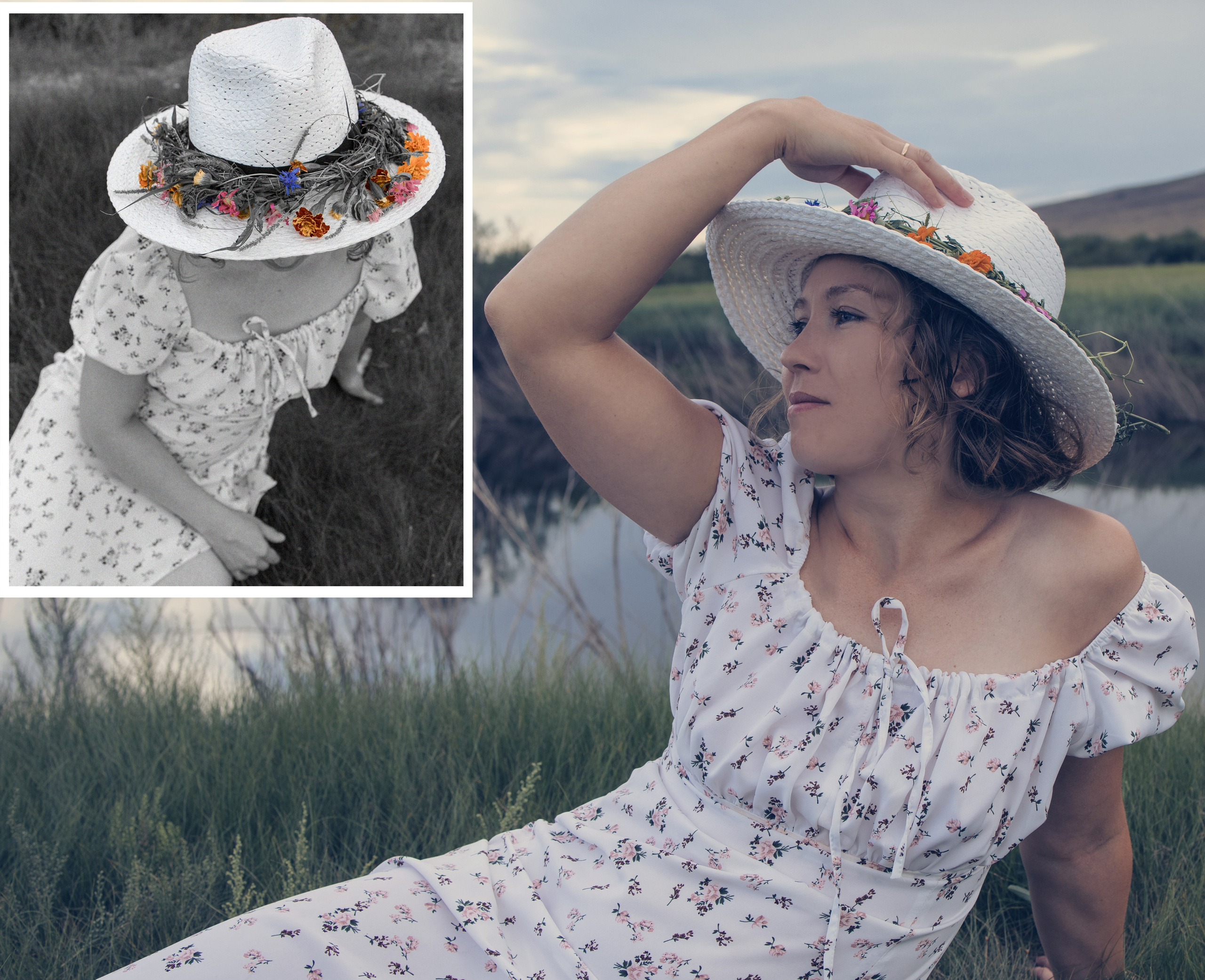 Анастасия, лето, озеро…. Фотограф Юлия Левандовская, п.Ясногорск