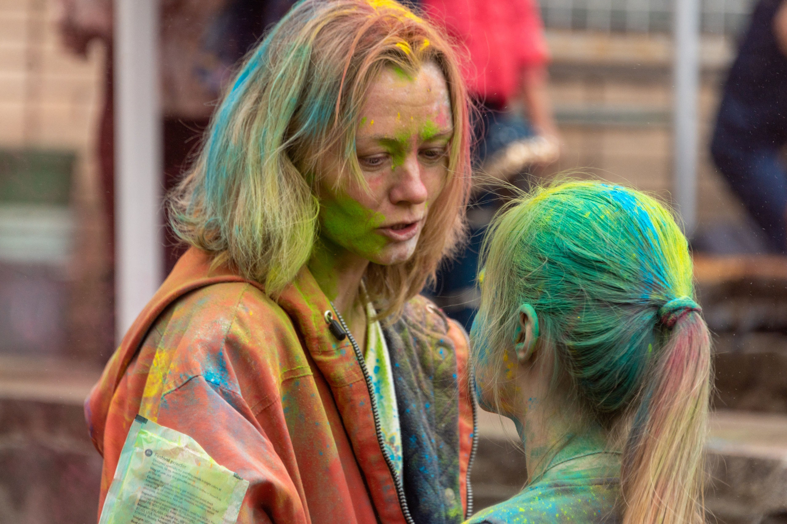 Праздник Холи в Москве. Фотограф Роман Адлер