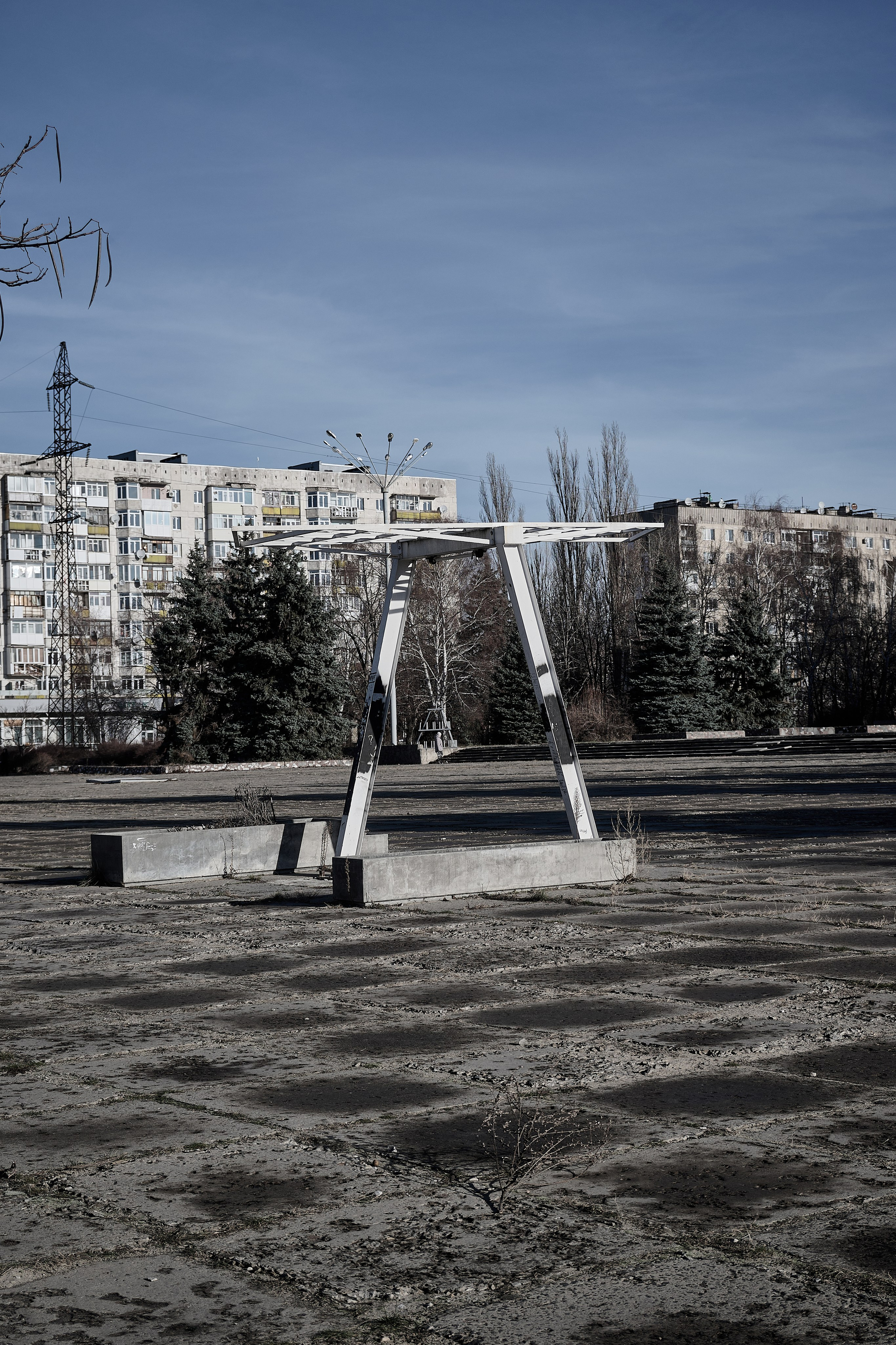 Будни съёмок фотопроекта Территории. Фотограф Роман Адлер