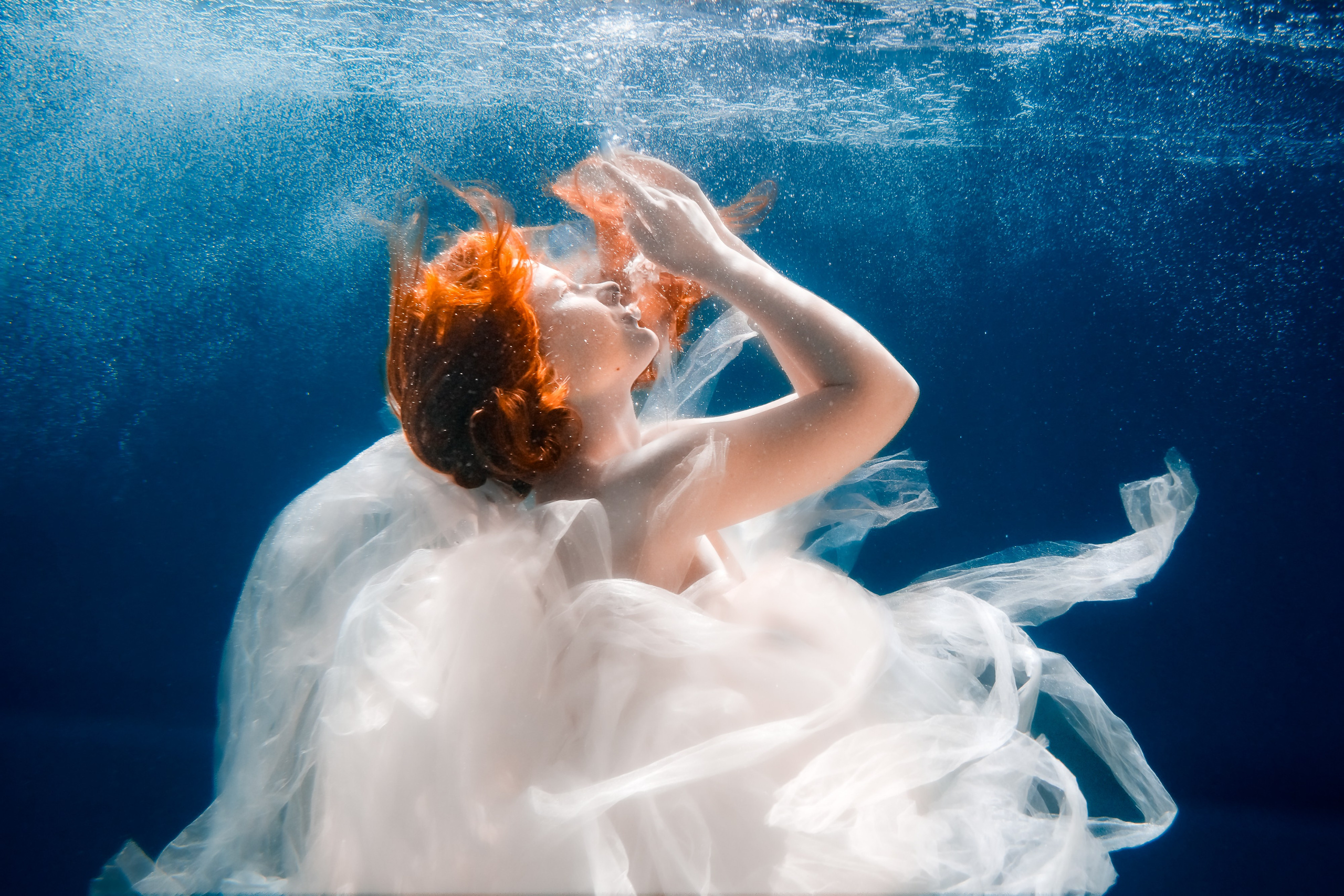 Подводная фотосъёмка. Арт фотограф Серафима Абельман в Москве