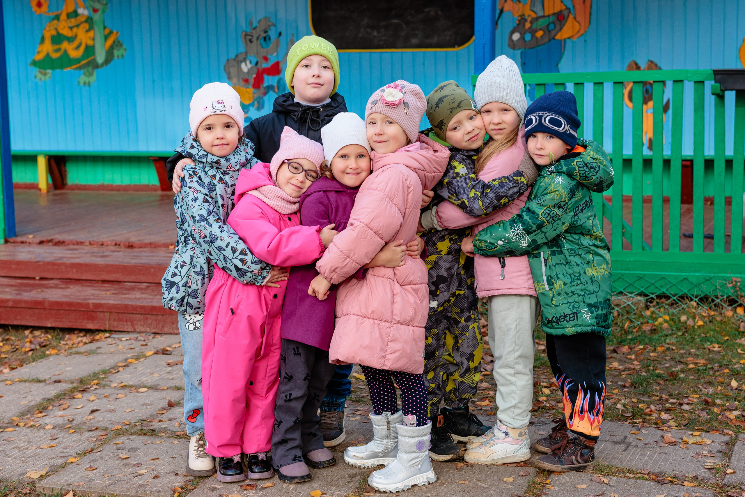 Детский сад — прогулка осенняя/весенняя. Выпускные альбомы Чехов, выпускные альбомы