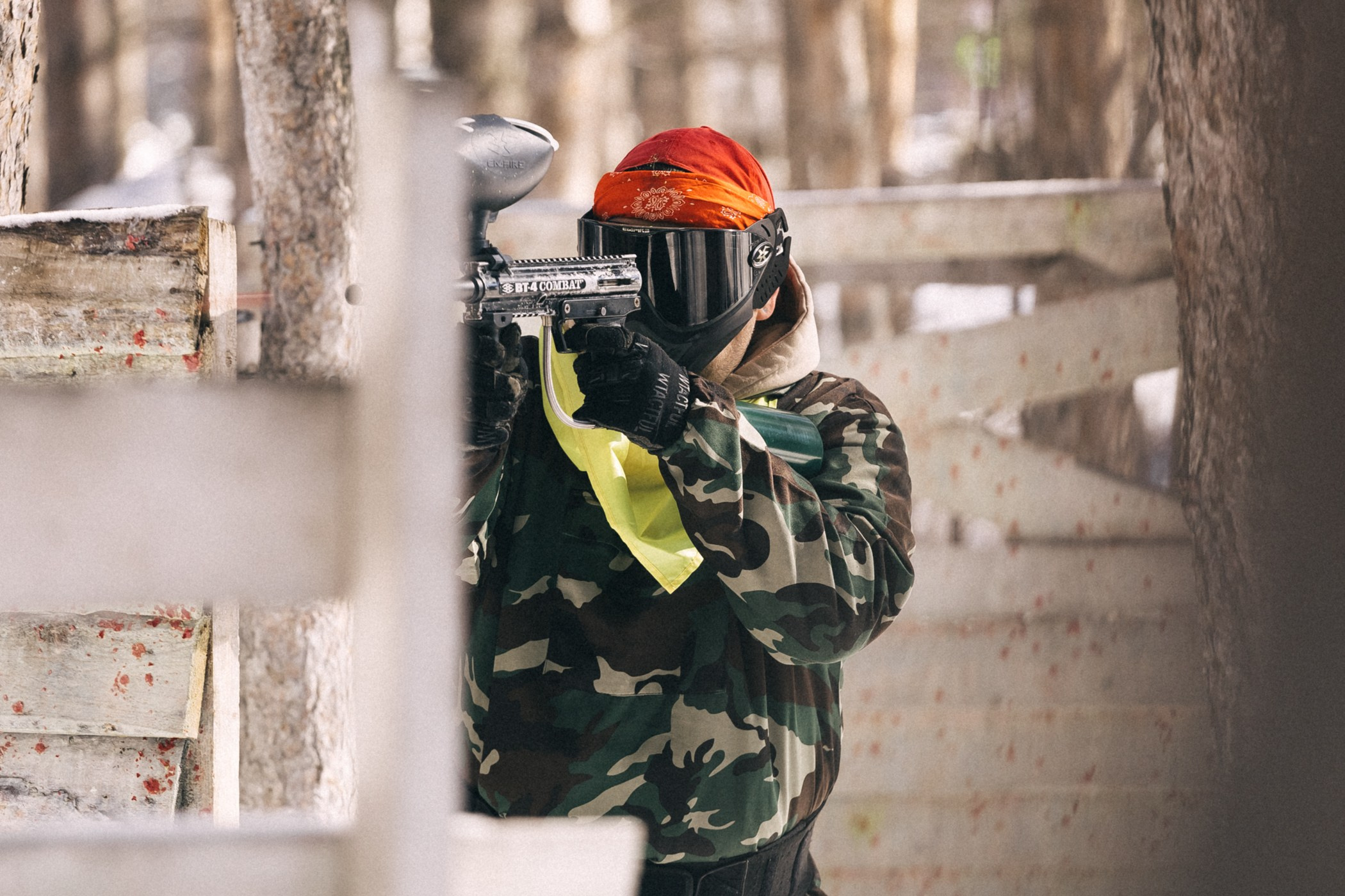 Пейнтбольный клуб «Партизан». Фотограф Кемерово | Сергей