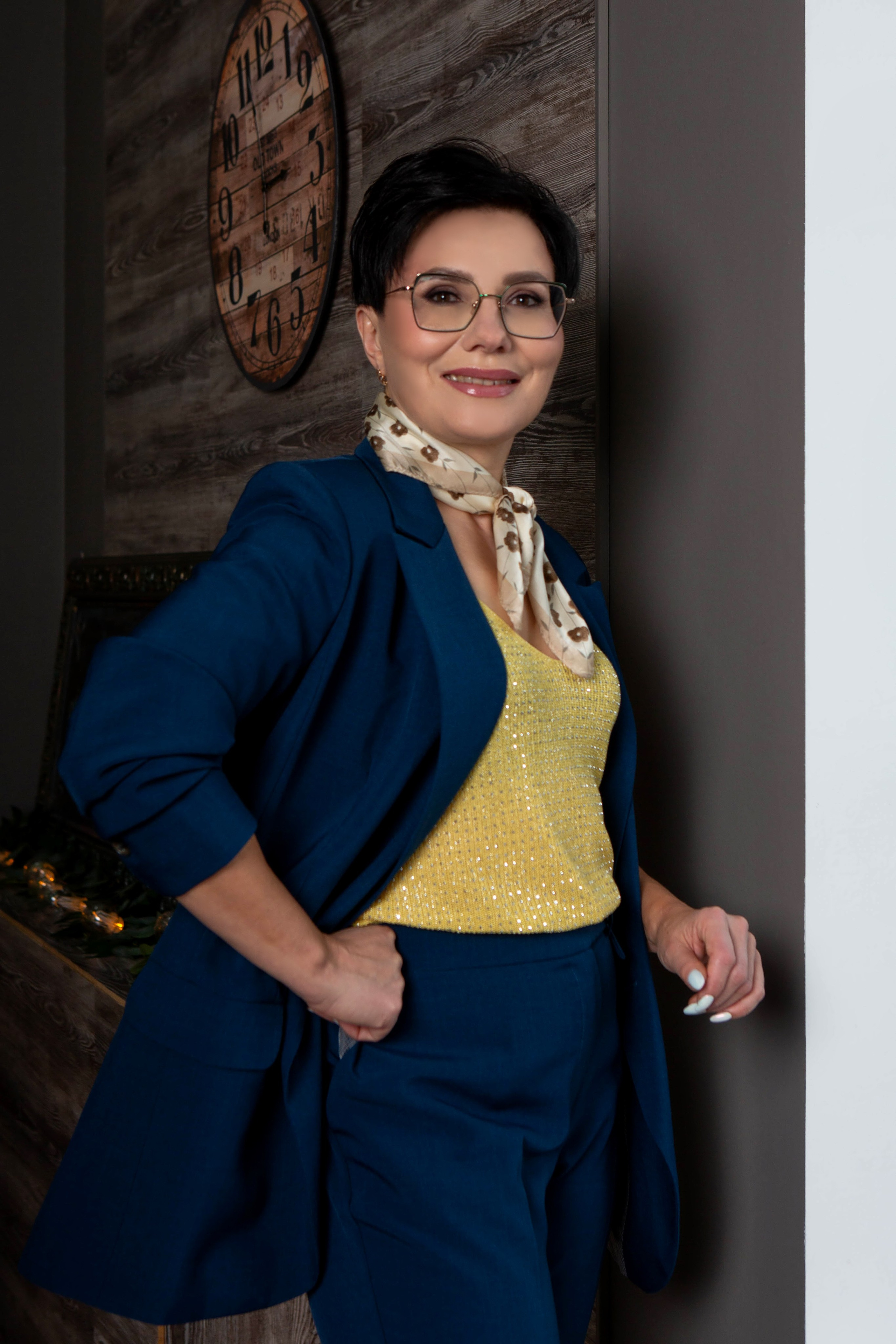 Контент съёмка для ведущей. Главная