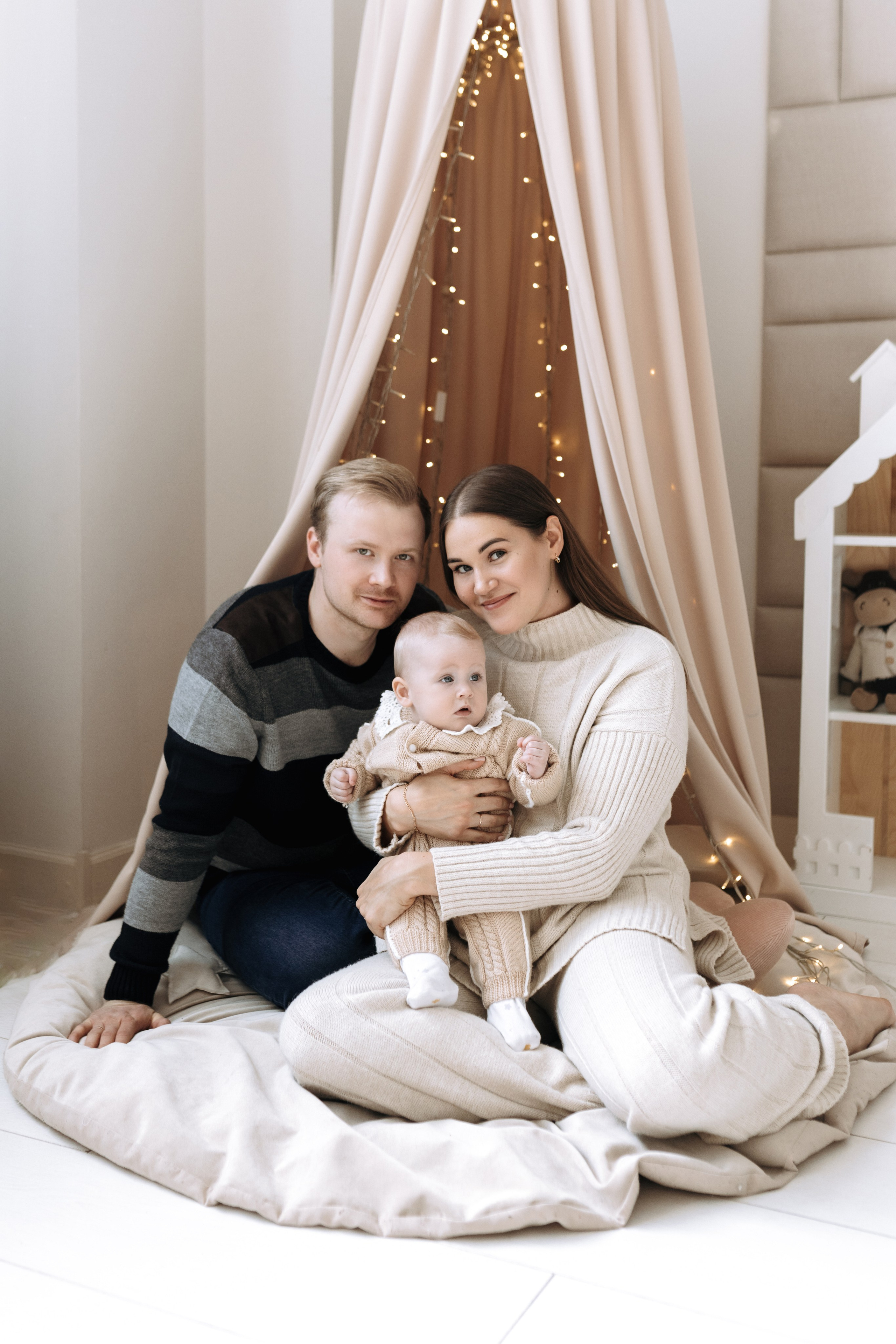 Катя, Ваня и Аня, студия Зефир. Свадебный фотограф | Москва