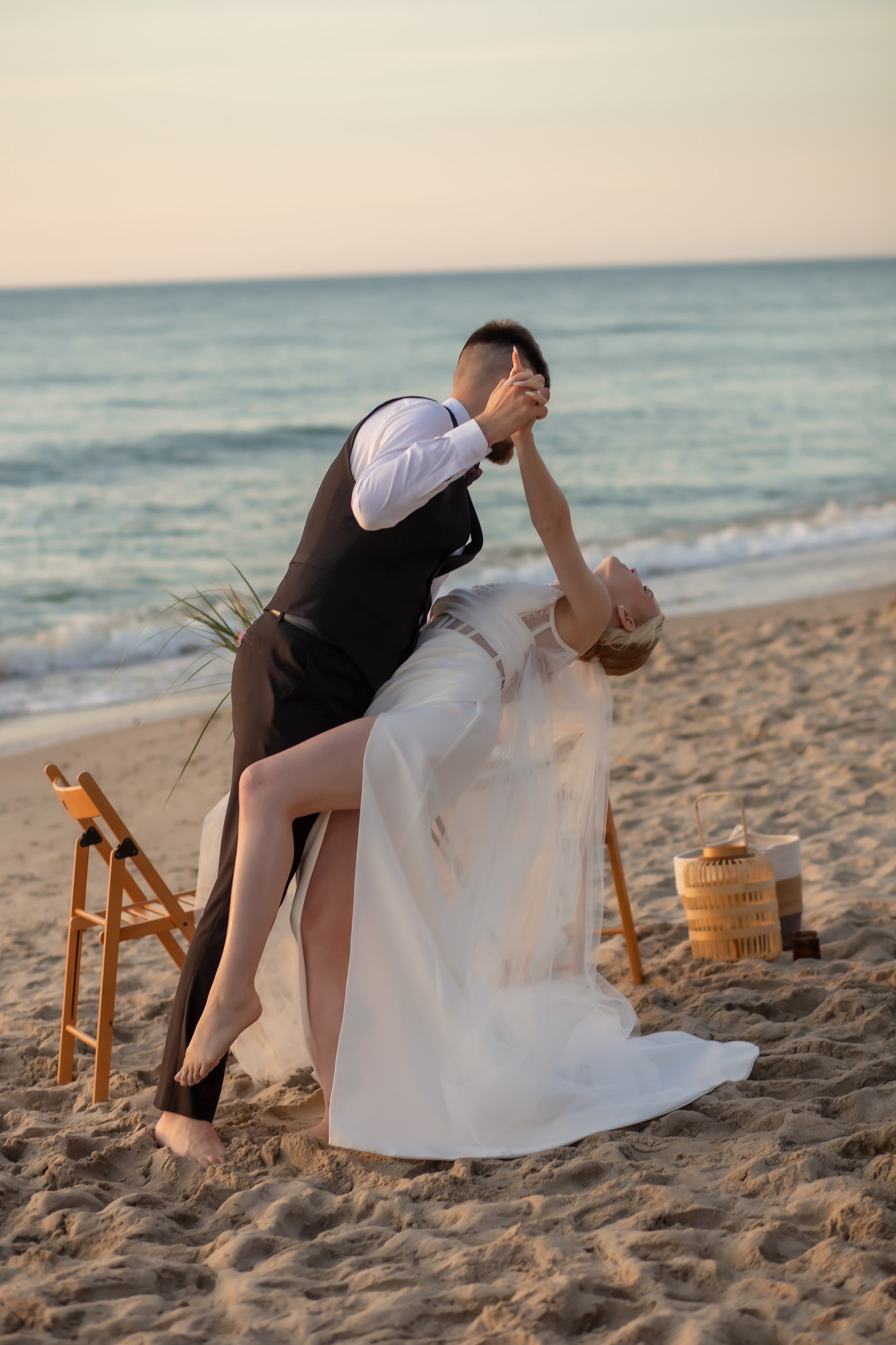 Александра и Влад. На закате. Фотограф в Калининграде Решетникова Алина