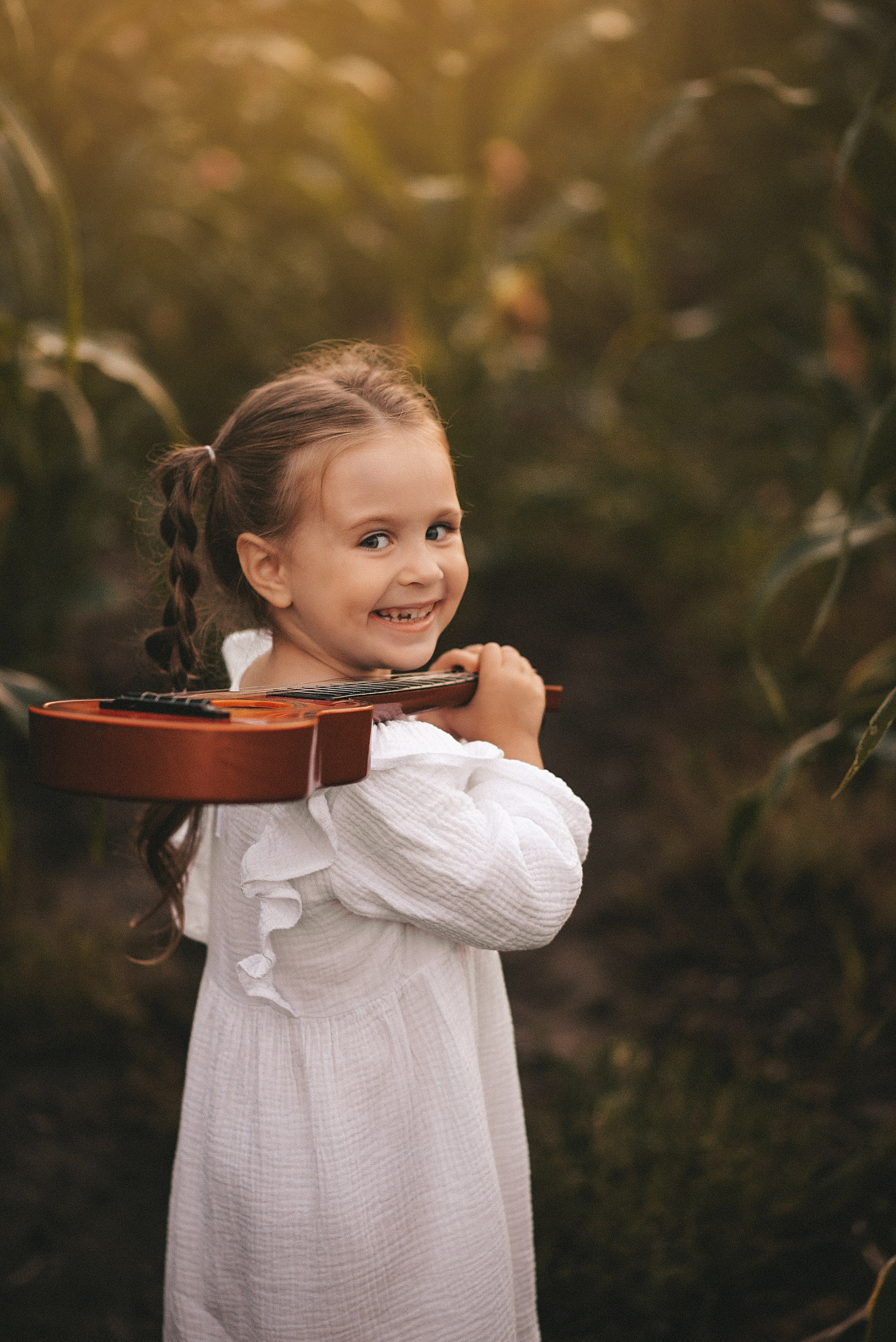 На солнце вдоль рядов кукурузы…. Ваш фотограф Ирина Гущанская