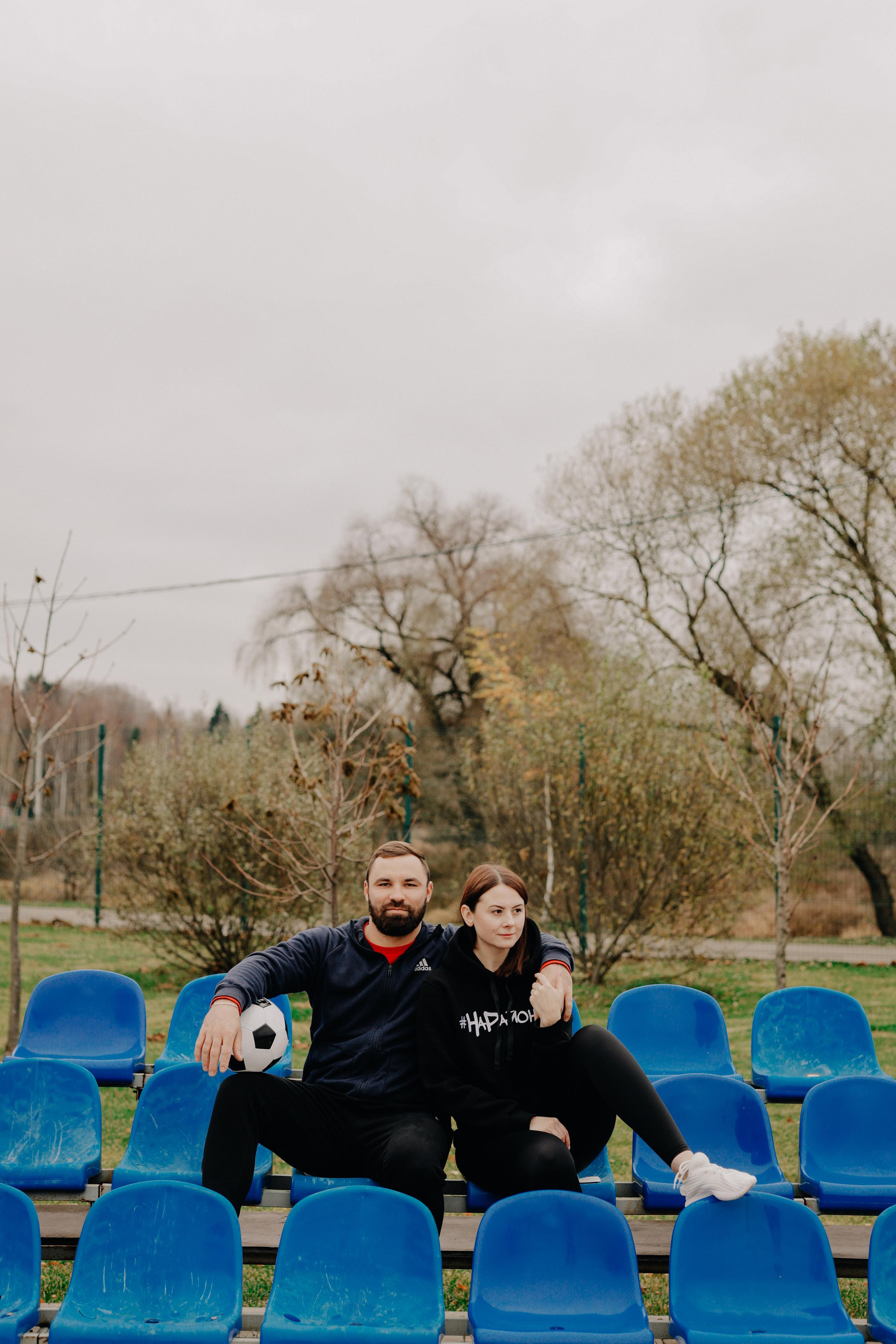 На футбольном поле. Варвара Синицына: семейный фотограф в Москве