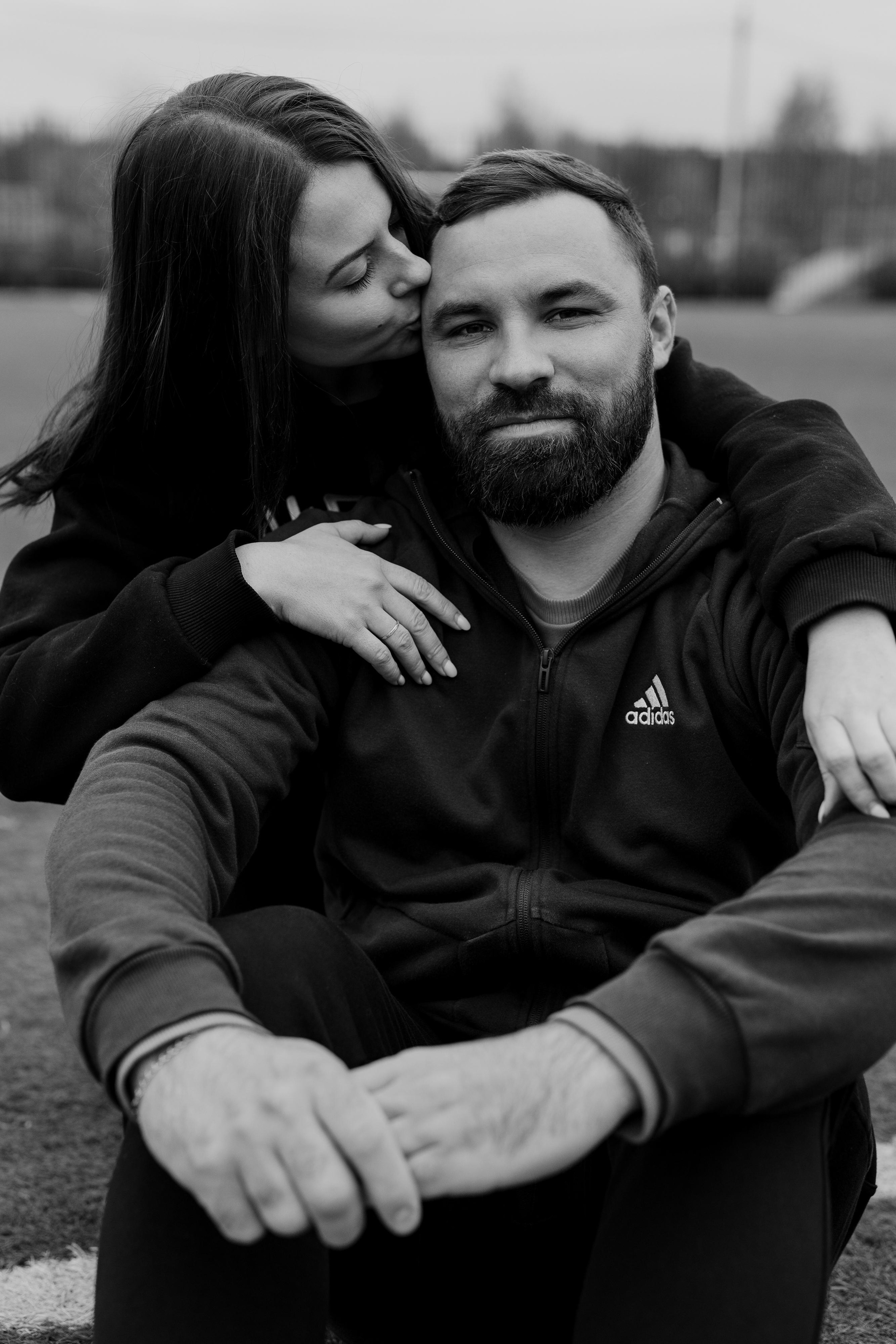 На футбольном поле. Варвара Синицына: семейный фотограф в Москве